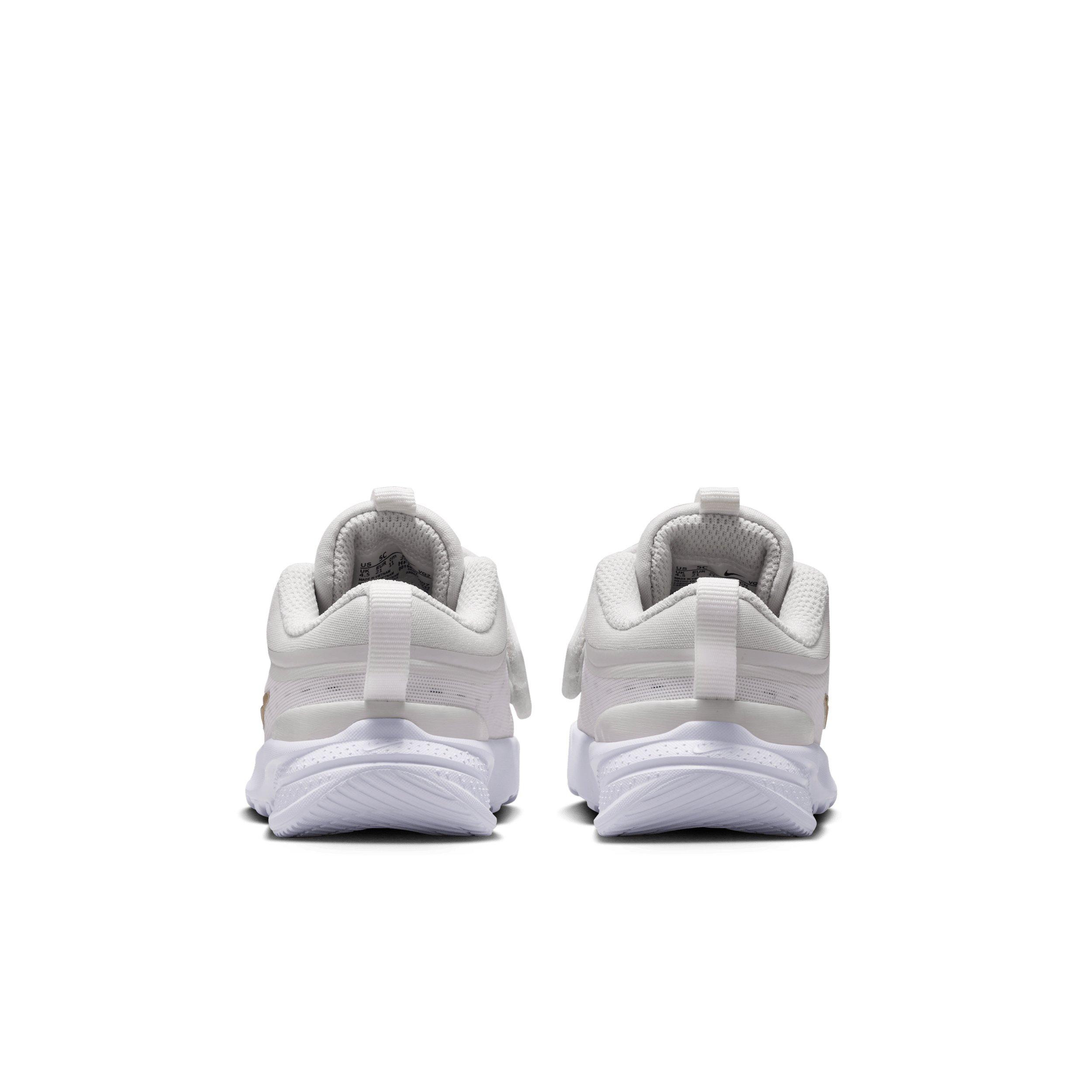 Nike Star Runner 5 Infant Girls' "Platinum Tint/Black/Metallic Gold" Shoe