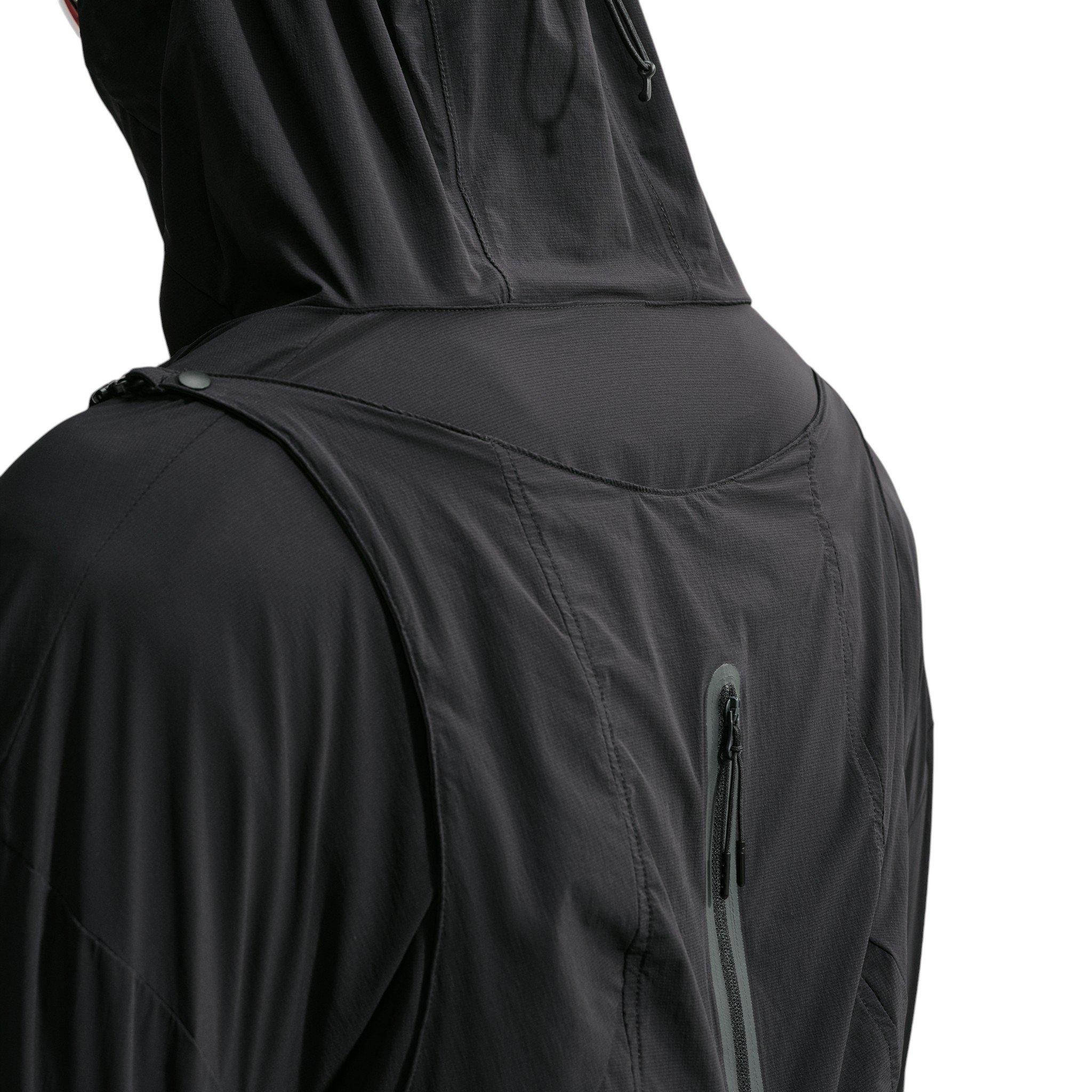 Nike Men's Tech Helios Dri-FIT Convertible Pullover Top - BLACK