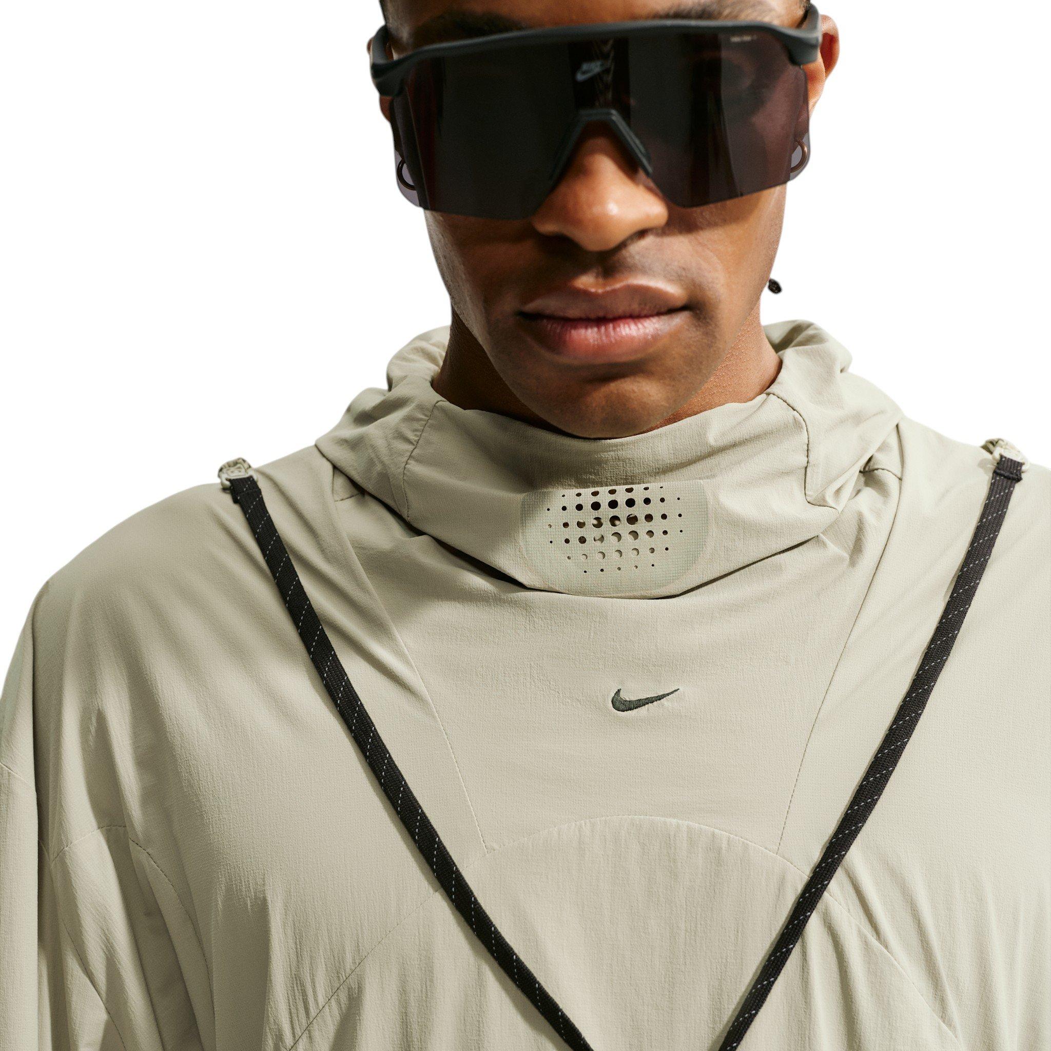 Nike Men's Tech Helios Dri-FIT Convertible Pullover Top - SPRUCE GREEN