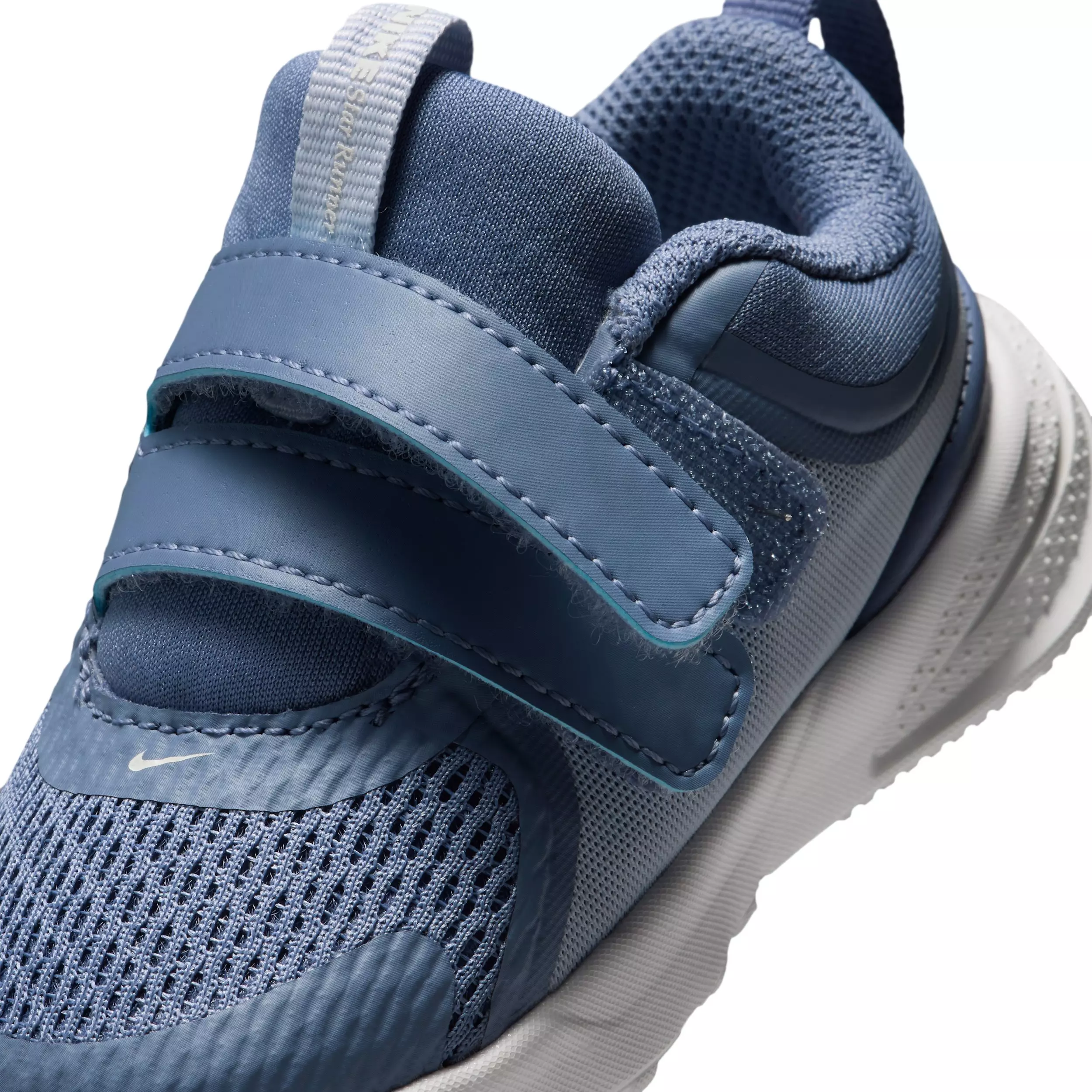 Nike Star Runner 5 "World Indigo/Ghost/Platinum Tint/Metallic Silver" Infant Boys' Running Shoe - INDIGO/GHOST/PLATINUM/SILVER