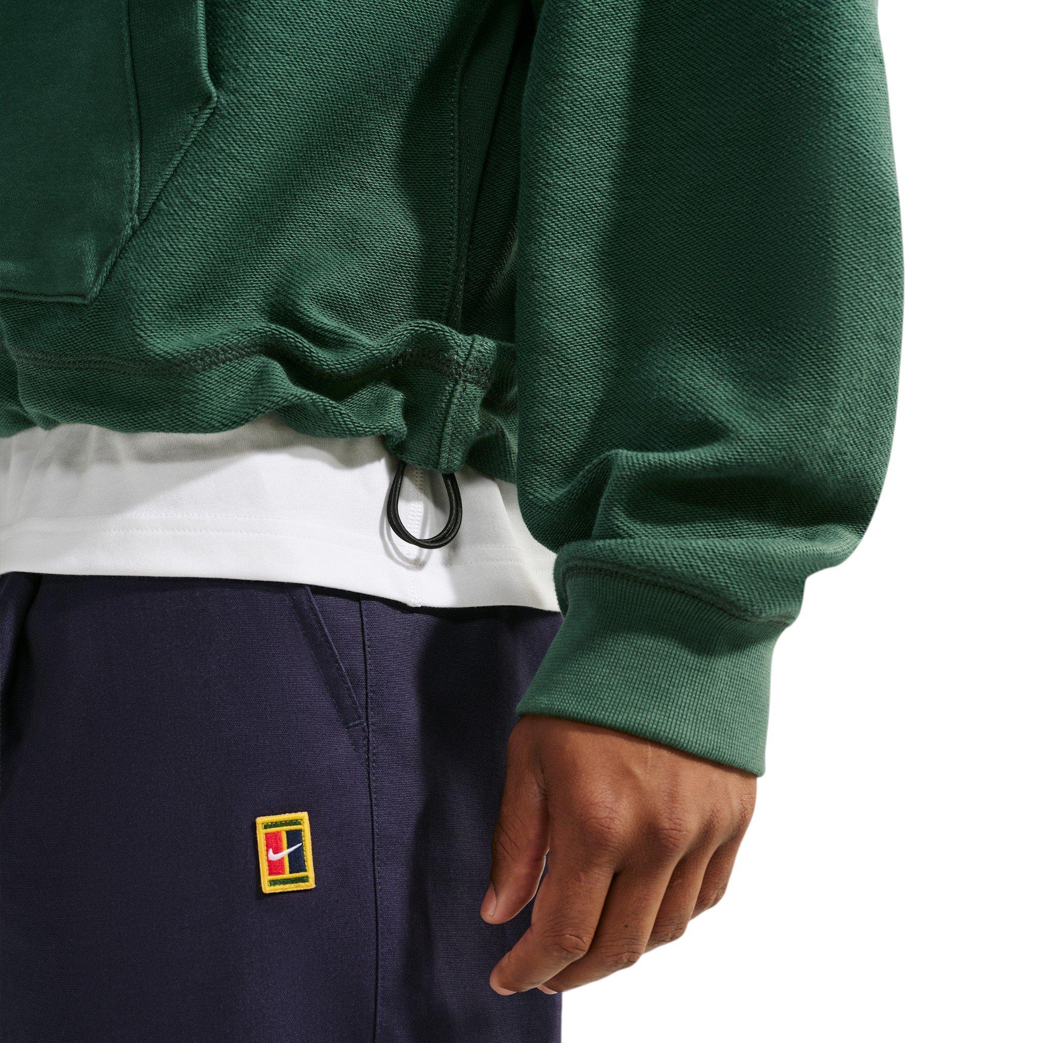 Nike Men's Club Rules French Terry Crew-Neck Sweatshirt - GREEN