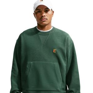 Nike Men's Club Rules French Terry Crew-Neck Sweatshirt - GREEN