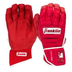 Franklin Sports CFX PRT Protective Batting Gloves - Red