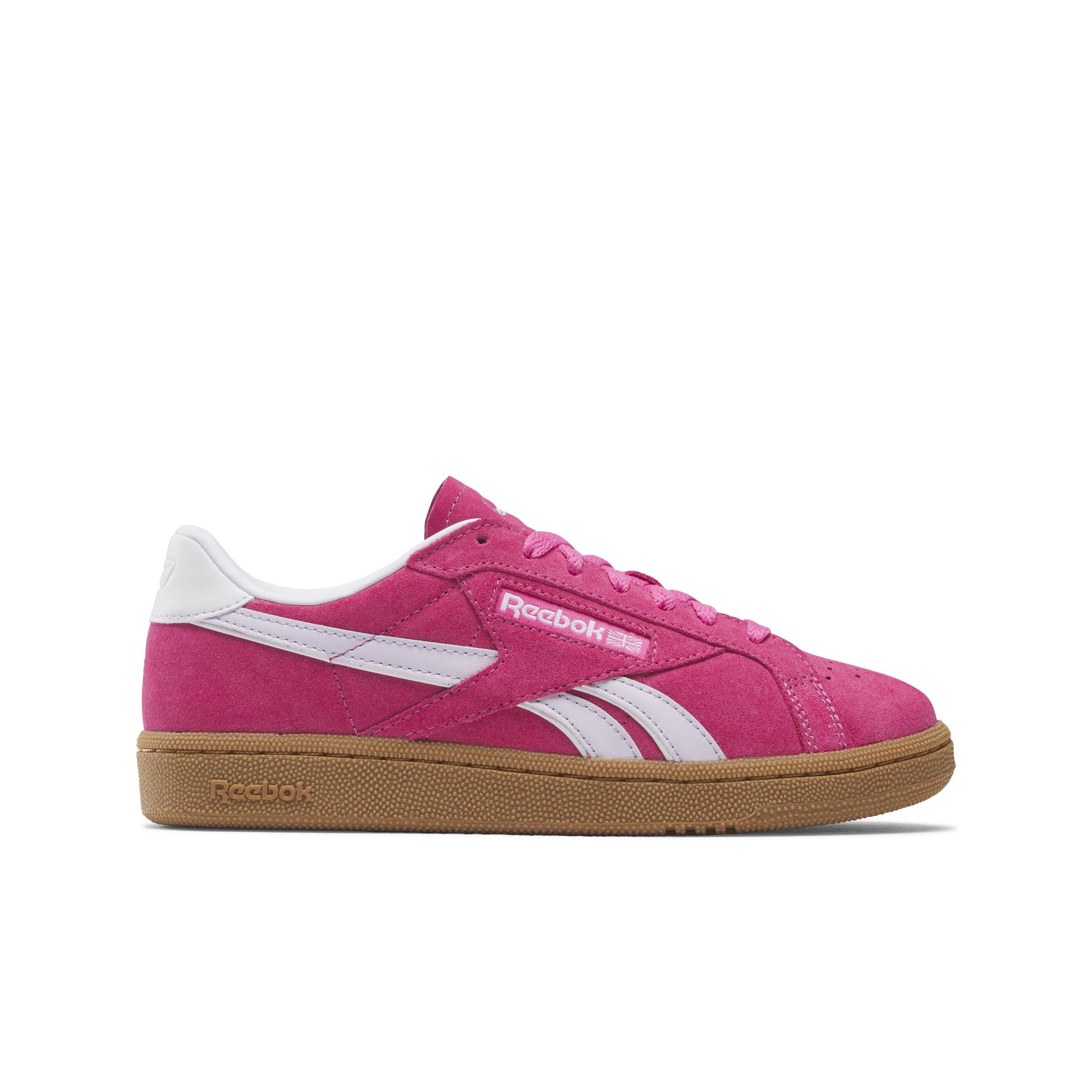 Reebok Club C Grounds UK "Pink/Pink/White" Women's Shoe - PINK/PINK/WHITE Thumbnail View 1