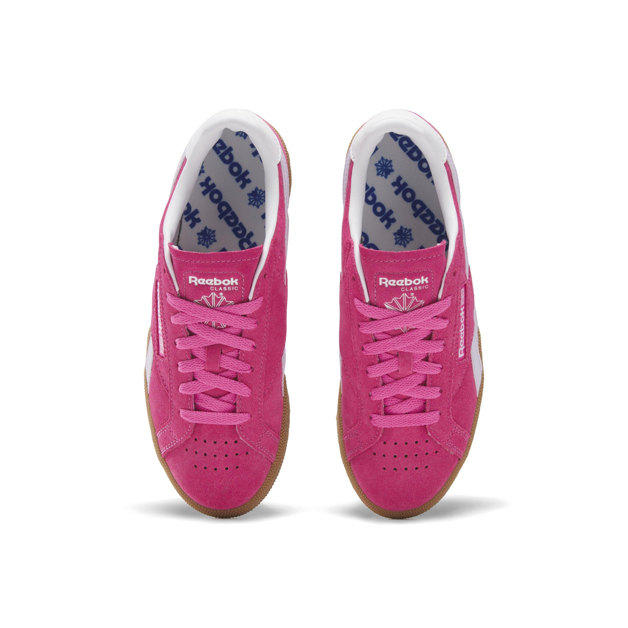 Reebok Club C Grounds UK "Pink/Pink/White" Women's Shoe - PINK/PINK/WHITE Thumbnail View 4