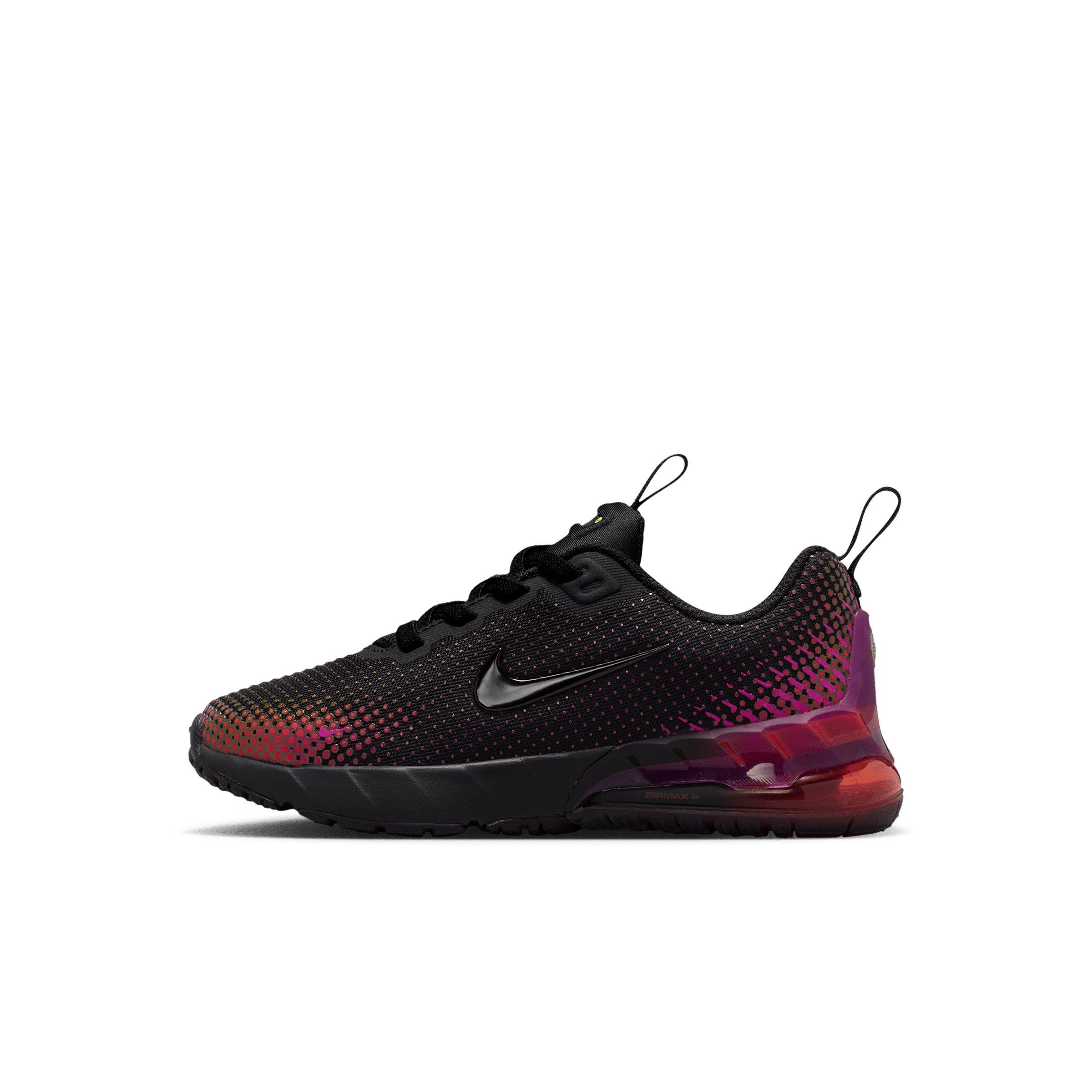 Nike Air Max Phoenix Preschool Boys' "Black/Vivid Purple/Challenge Red/Black" Shoe