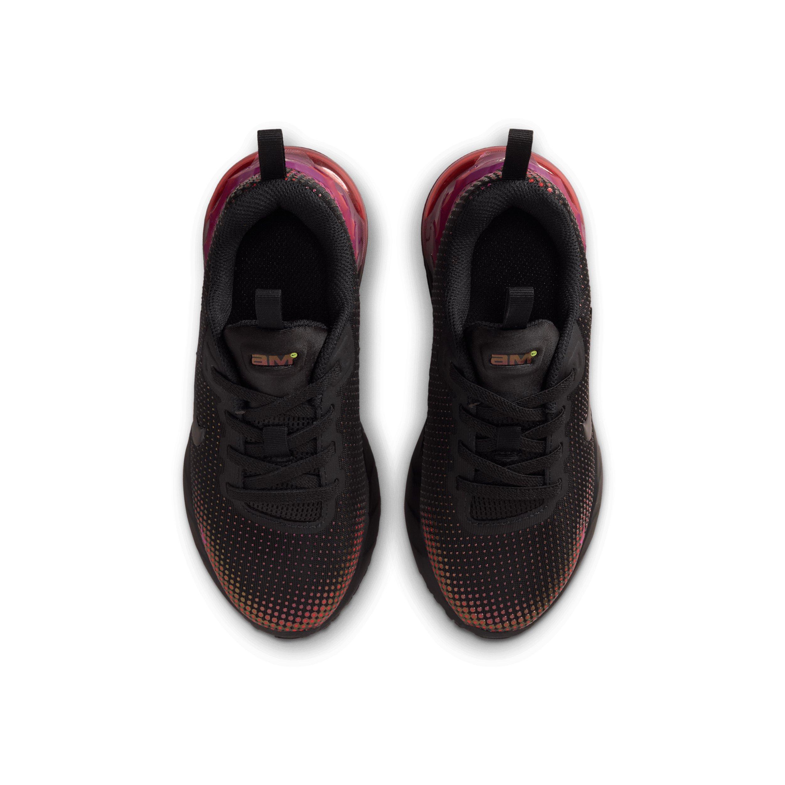 Nike Air Max Phoenix Preschool Boys' "Black/Vivid Purple/Challenge Red/Black" Shoe