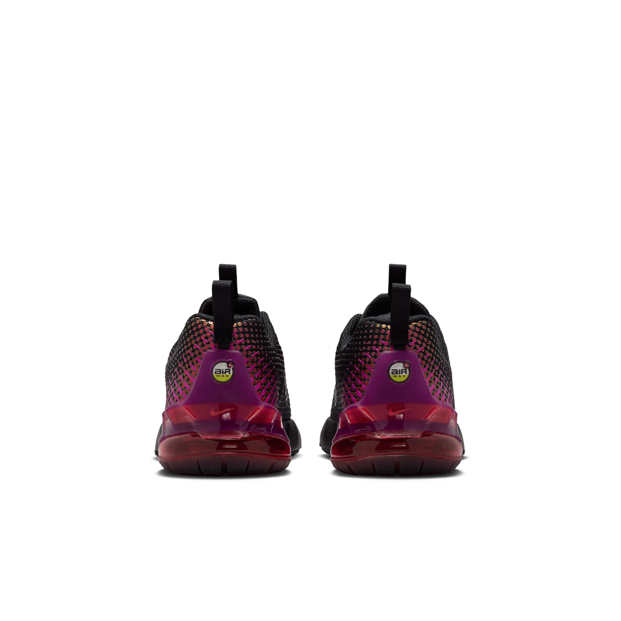 Nike Air Max Phoenix Preschool Boys' "Black/Vivid Purple/Challenge Red/Black" Shoe