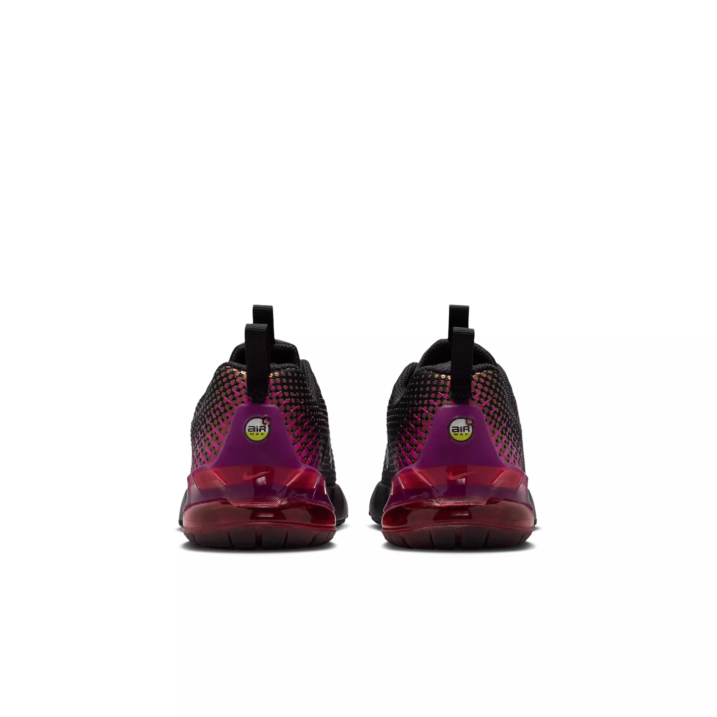 Nike Air Max Phoenix "Black/Vivid Purple/Challenge Red/Black" Preschool Boys' Shoe - BLACK/PURPLE/RED/BLACK