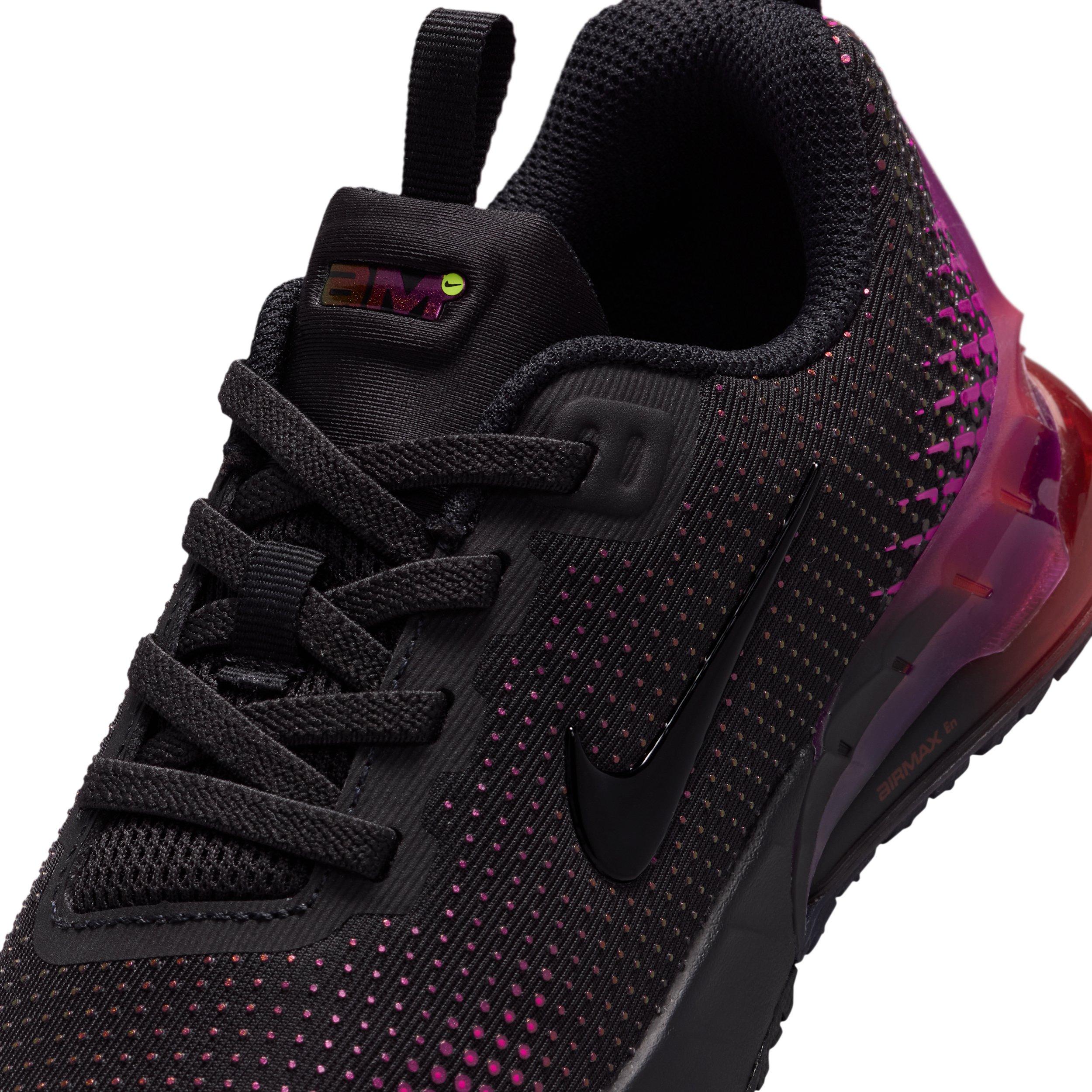 Nike Air Max Phoenix Preschool Boys' "Black/Vivid Purple/Challenge Red/Black" Shoe