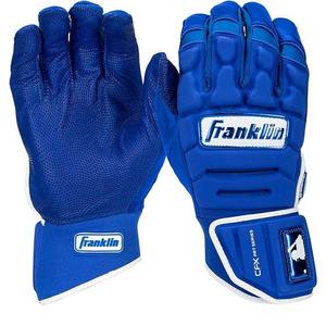 Franklin Sports CFX PRT Protective Batting Gloves - Royal