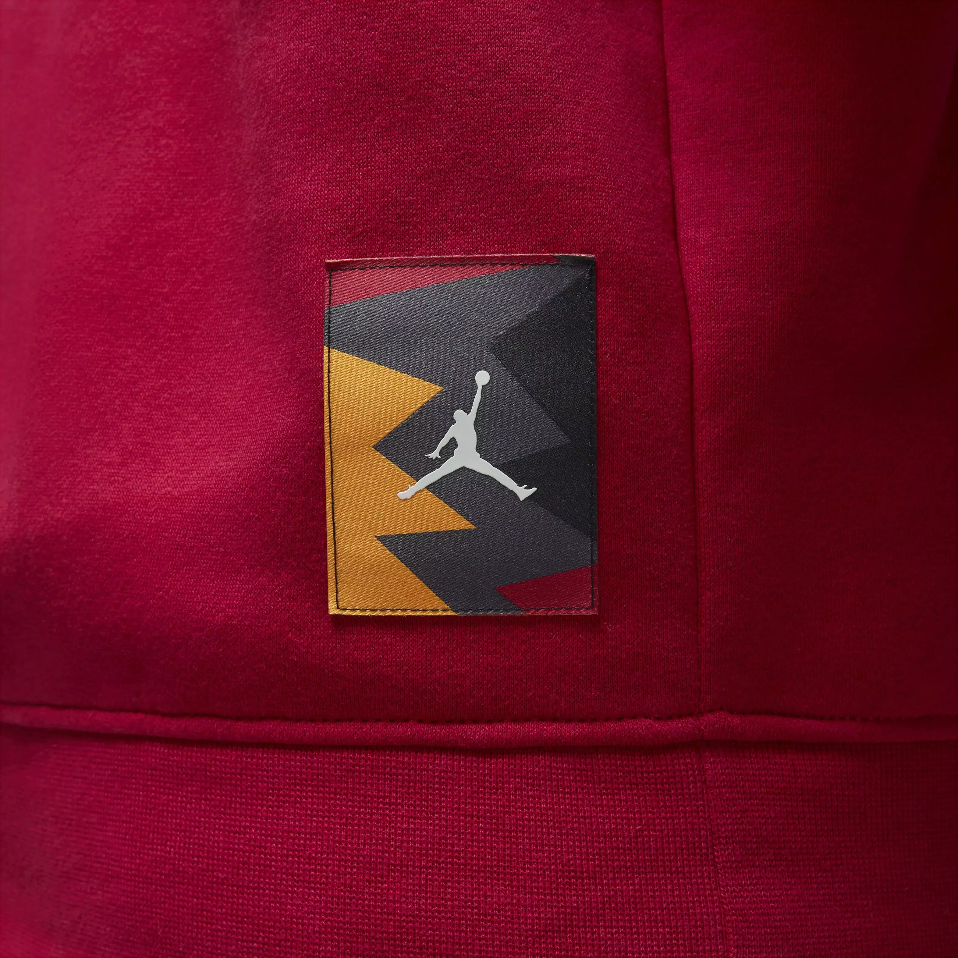 Jordan Men's Flight MVP Fleece Pullover Hoodie - Red - RED