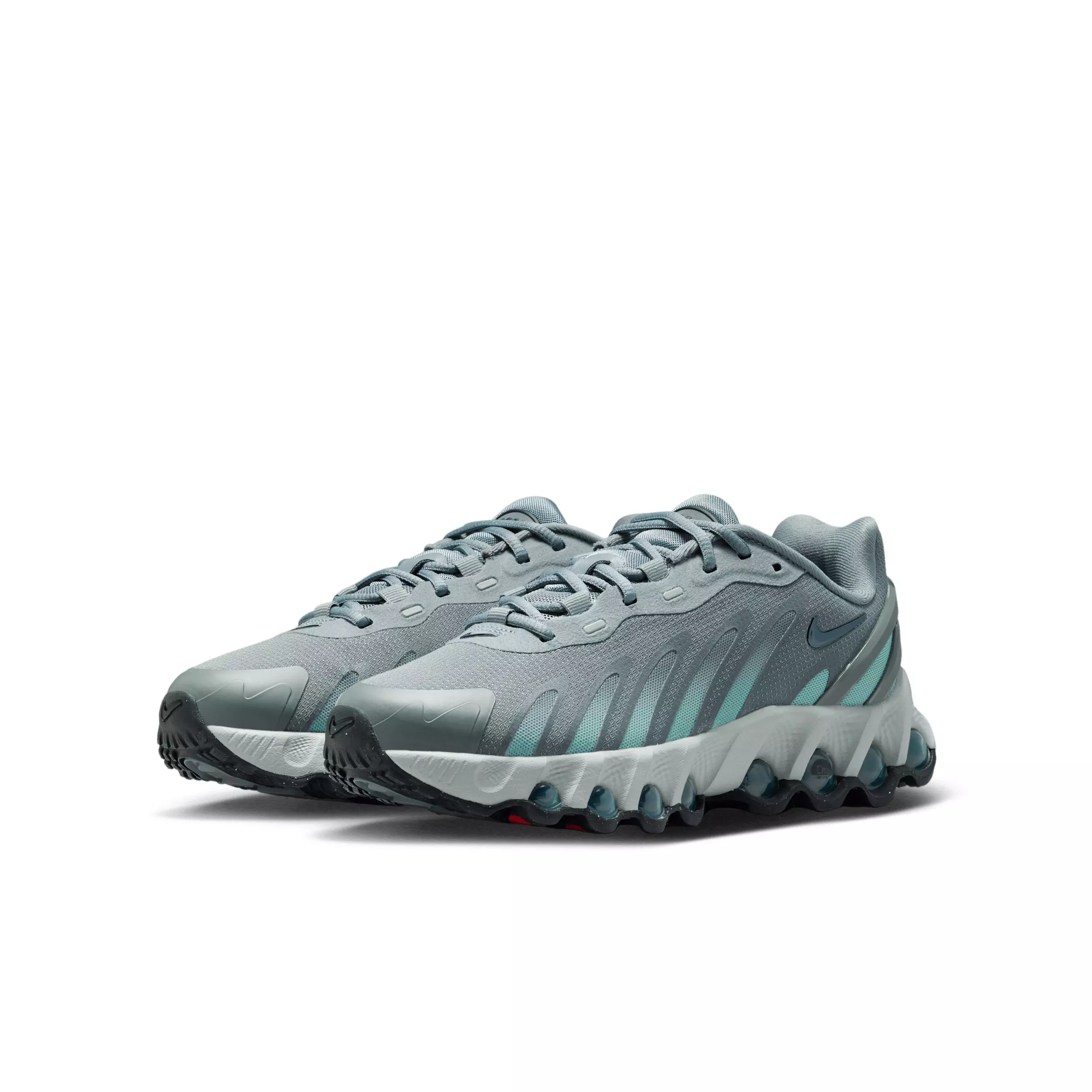 Nike Air Max Dn8 "Cool Grey/Cannon/Light Smoke Grey/Black" Grade School Boys' Shoe - GREY/CANNON/LT GREY/BLACK