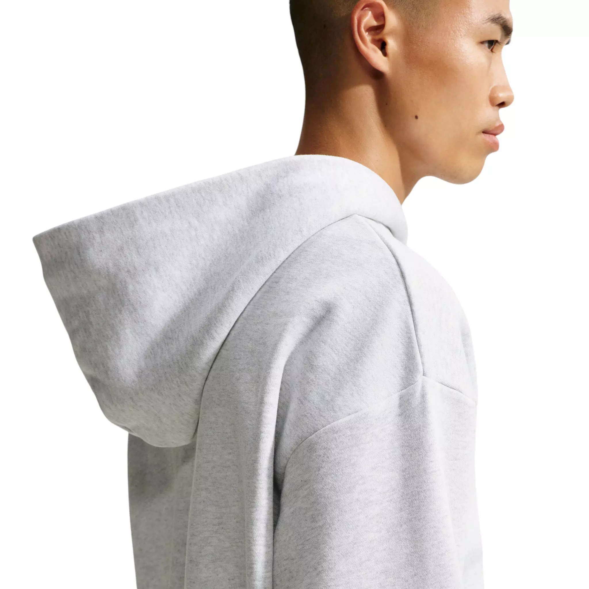 Nike Men's Solo Swoosh Full-Zip Hoodie - BROWN