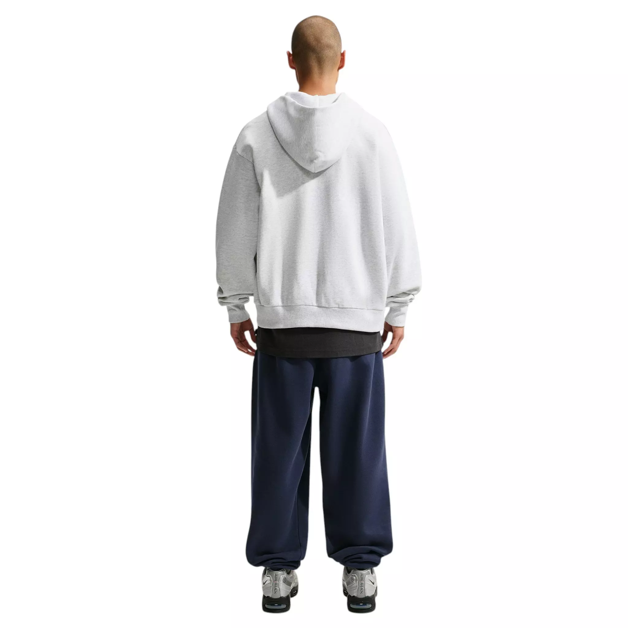 Nike Men's Solo Swoosh Full-Zip Hoodie - BROWN