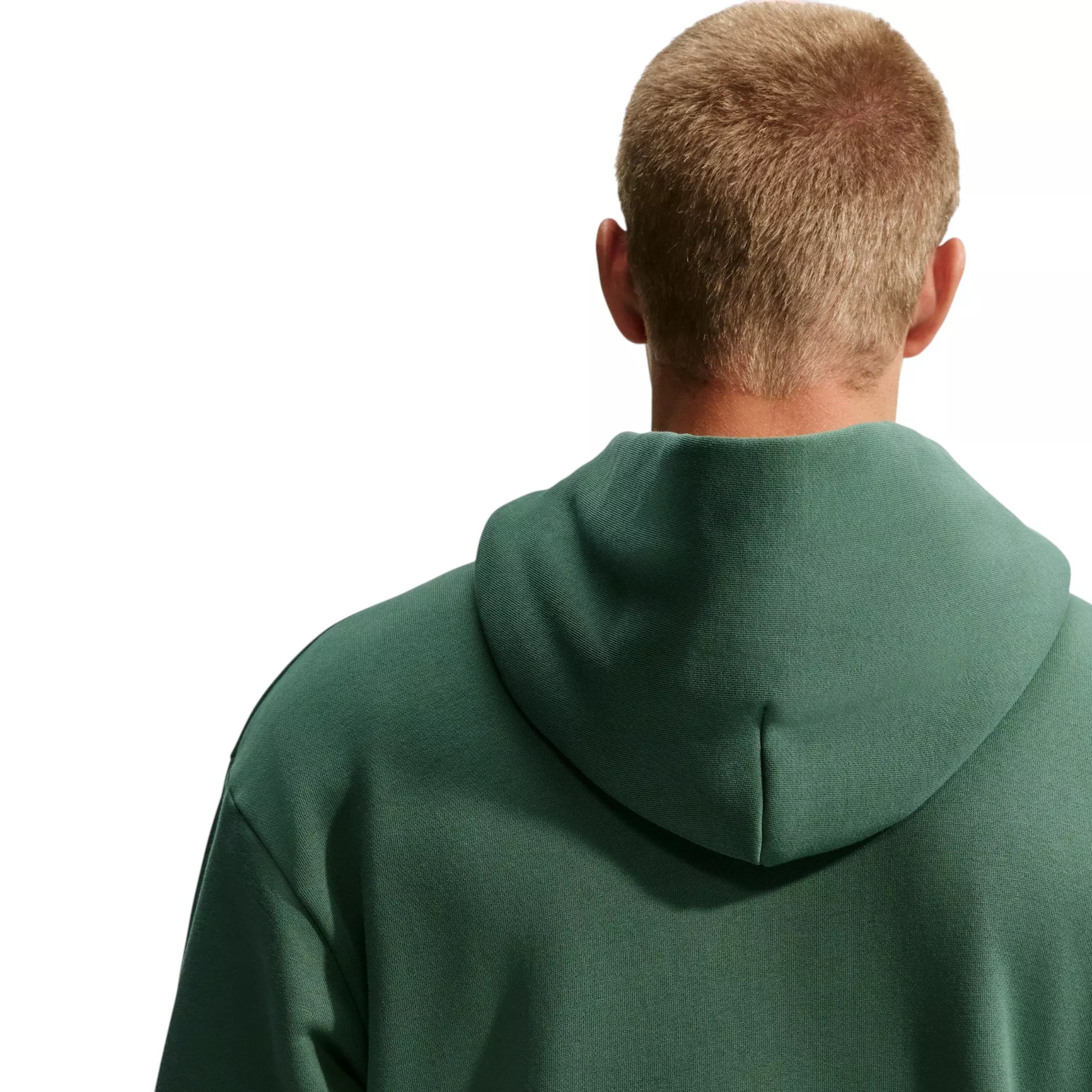 Nike Men's Solo Swoosh Full-Zip Hoodie - GREEN
