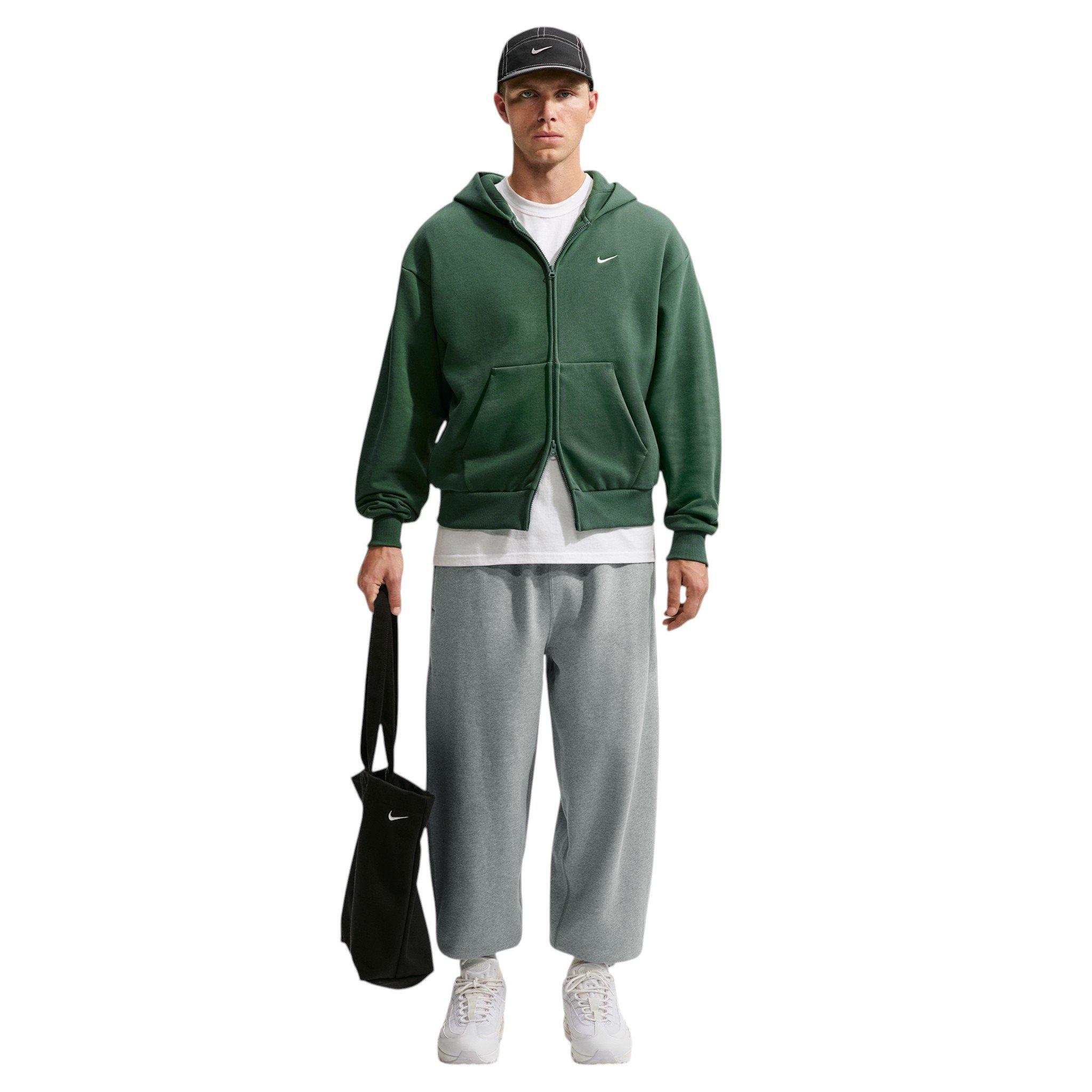 Nike Men's Solo Swoosh Full-Zip Hoodie - GREEN