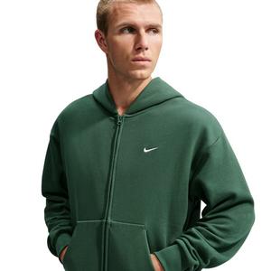 Nike Men's Solo Swoosh Full-Zip Hoodie - GREEN