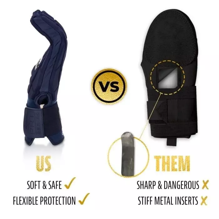 Franklin Sports CFX Slider PRT Protective Sliding Glove - NAVY