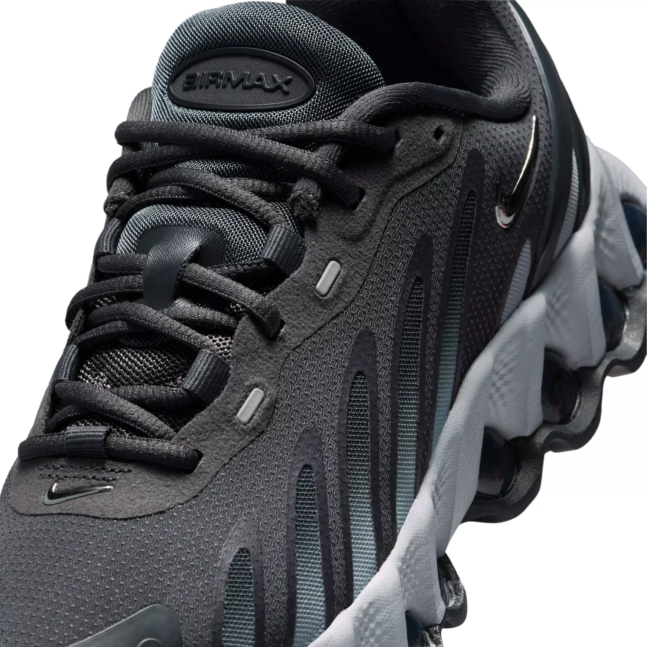 Nike Air Max Dn8 "Anthracite/Wolf Grey/Black/Metallic Silver" Grade School Boys' Shoe - ANTHRACITE/GREY/BLACK/SILVER