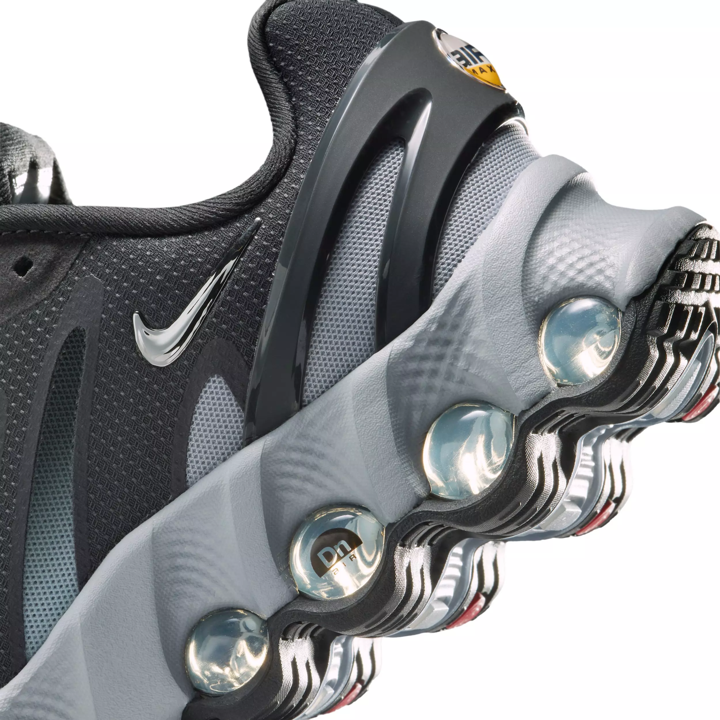 Nike Air Max Dn8 "Anthracite/Wolf Grey/Black/Metallic Silver" Grade School Boys' Shoe - ANTHRACITE/GREY/BLACK/SILVER