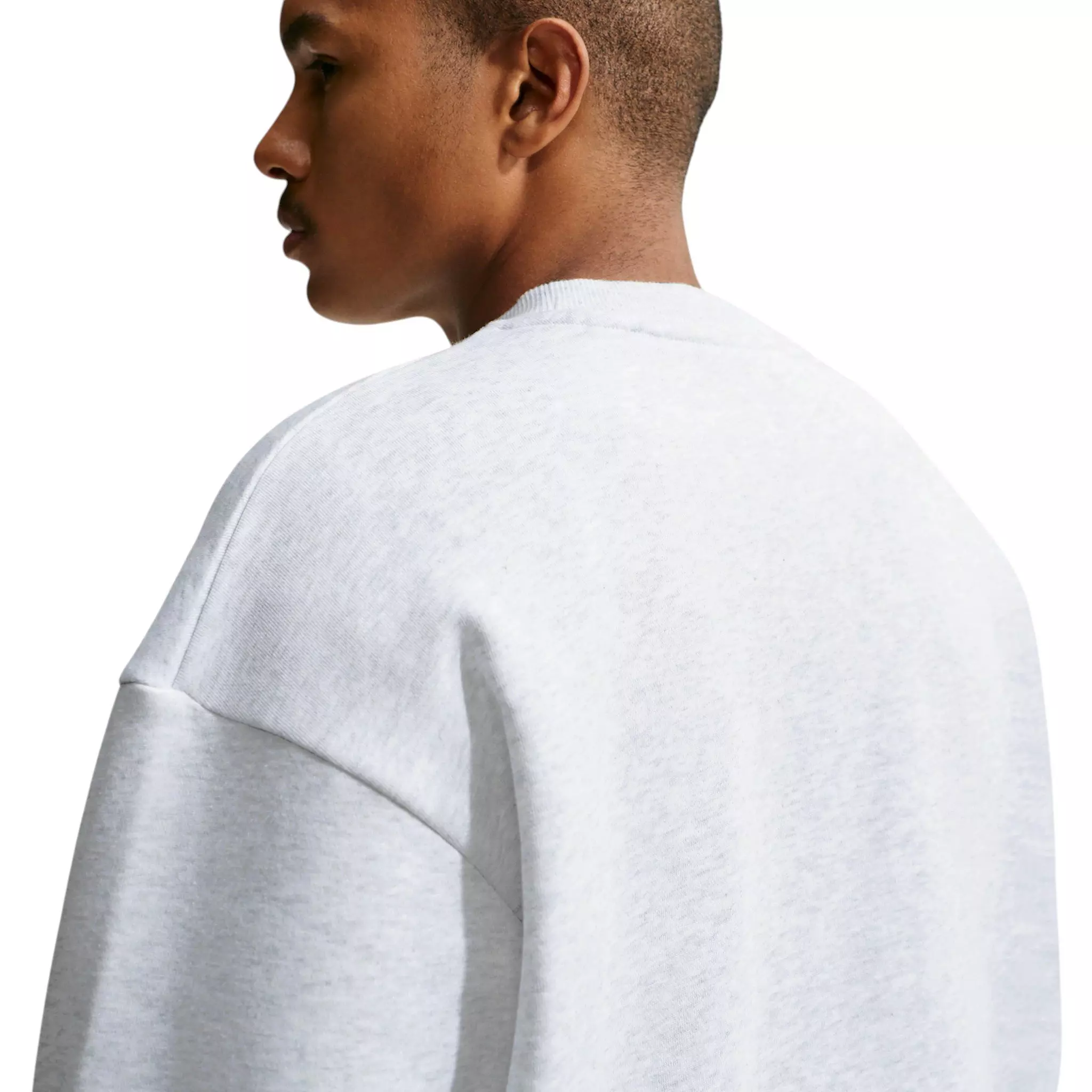 Nike Men's Solo Fleece Crew-Neck Sweatshirt - BROWN