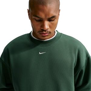 Nike Men's Solo Fleece Crew-Neck Sweatshirt - GREEN