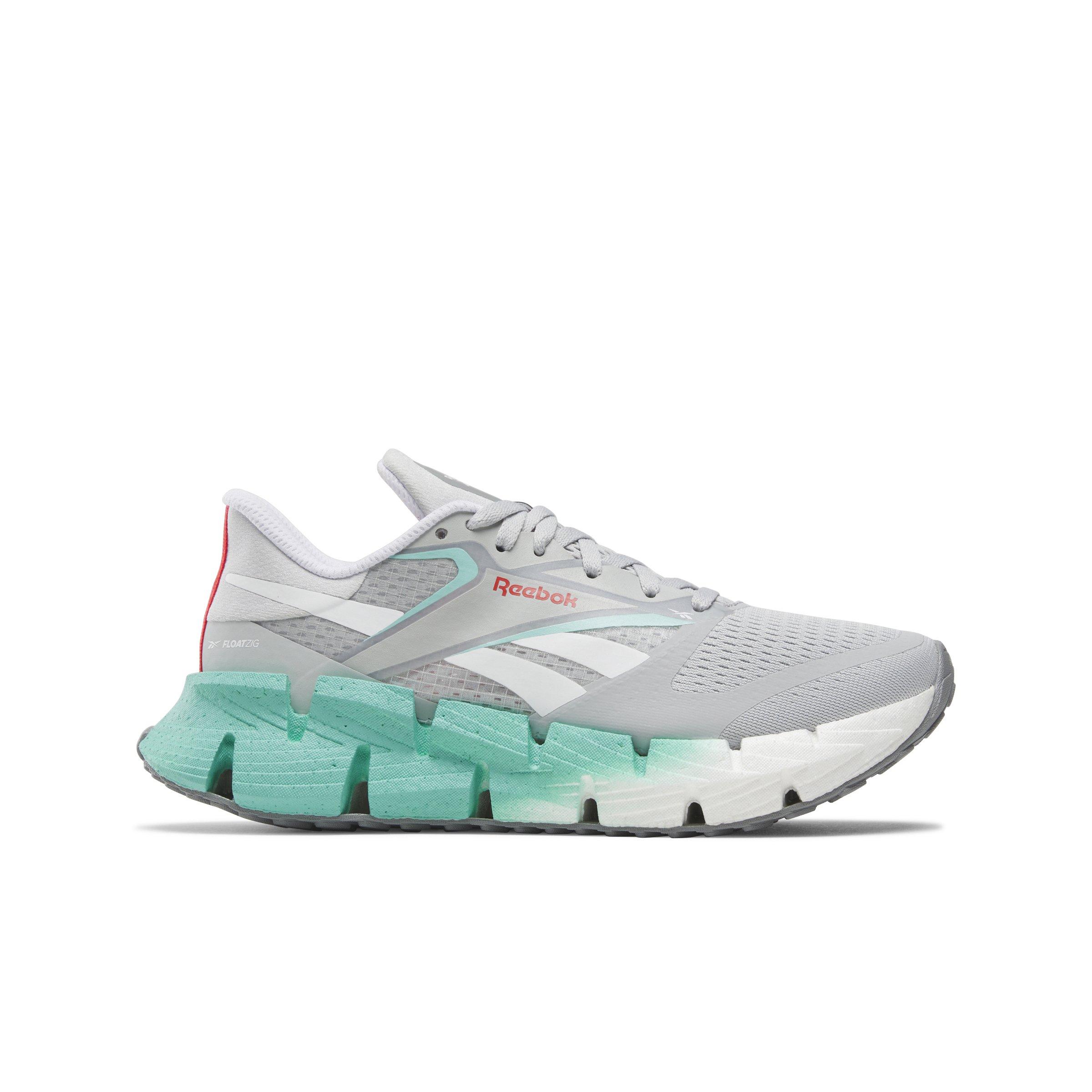 Reebok FloatZig 1 "Grey/White/Mint" Women's Running Shoe - GREY/WHITE/MINT Thumbnail View 1