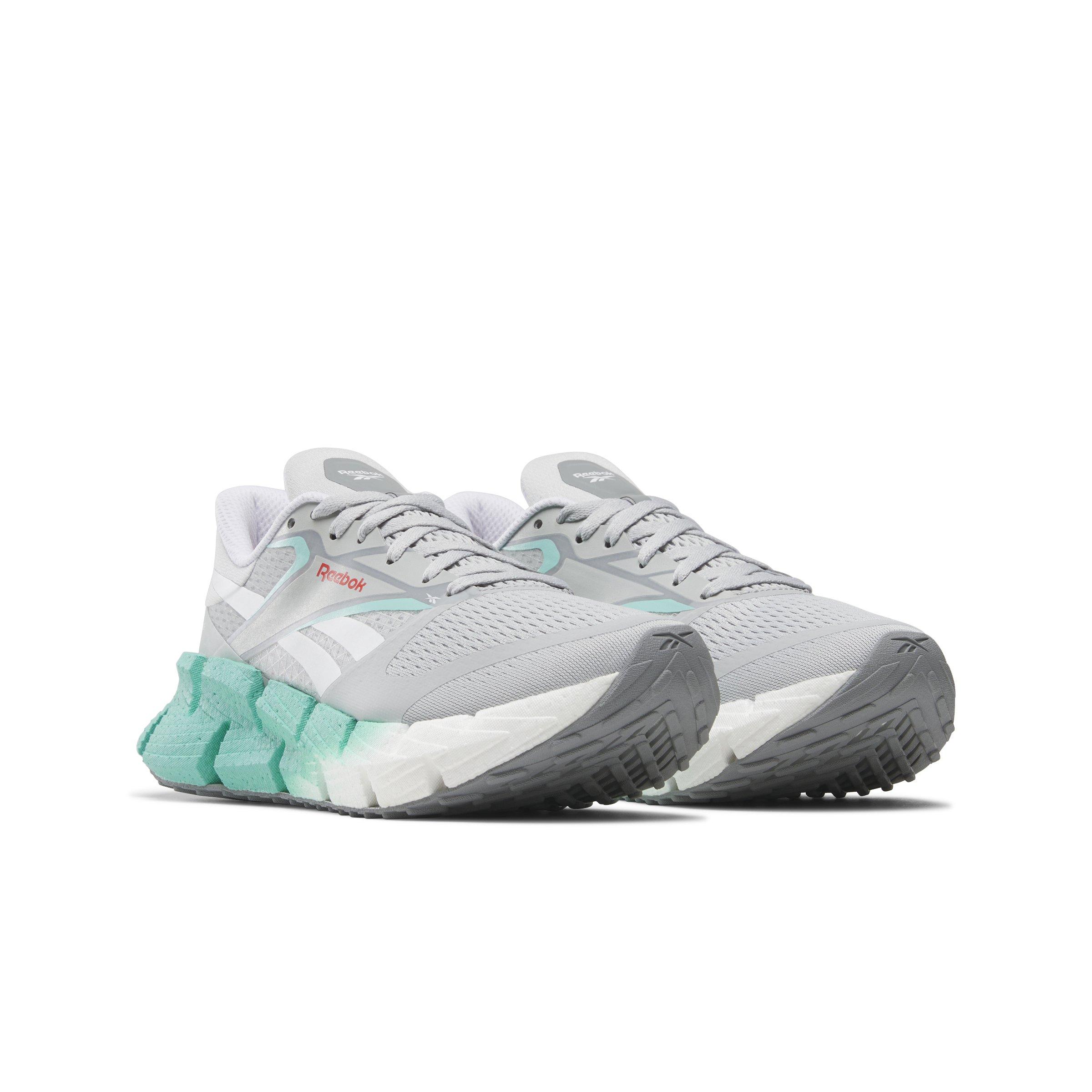 Reebok FloatZig 1 "Grey/White/Mint" Women's Running Shoe - GREY/WHITE/MINT Thumbnail View 2