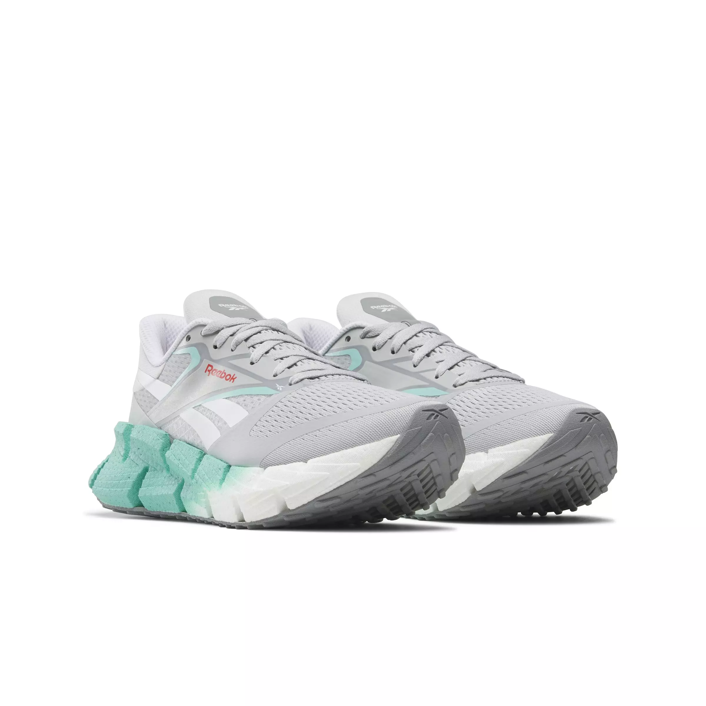 Reebok FloatZig 1 "Grey/White/Mint" Women's Running Shoe - GREY/WHITE/MINT