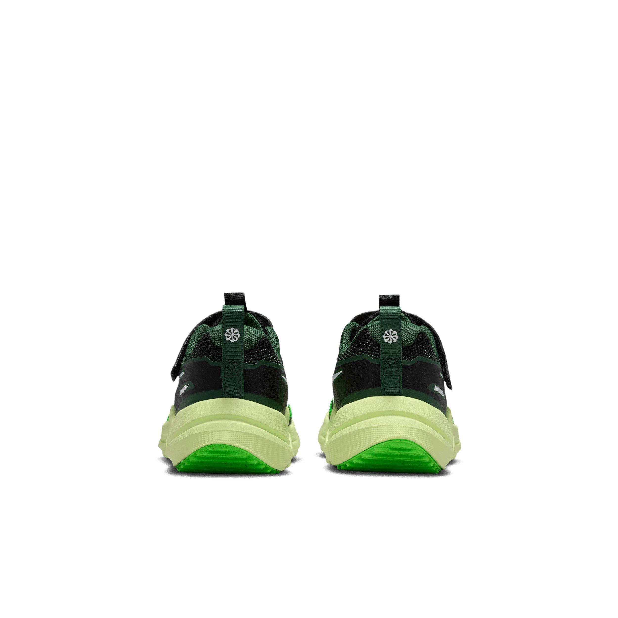 Nike Cosmic Runner Preschool Boys' "Black/Light Liquid Lime/Fir/White" Running Shoe