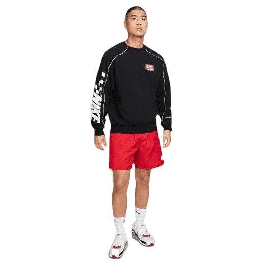 Nike Men's Sportswear Trend Fleece Crewneck Sweatshirt - Black - Hibbett