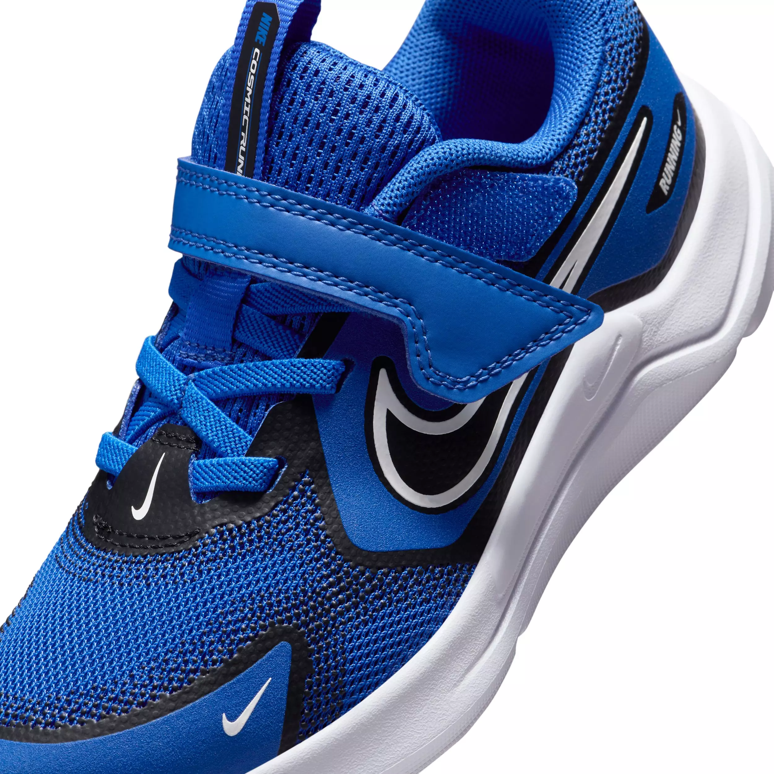 Nike Cosmic Runner "Game Royal/Black/White" Preschool Boys' Running Shoe - ROYAL/BLACK/WHITE