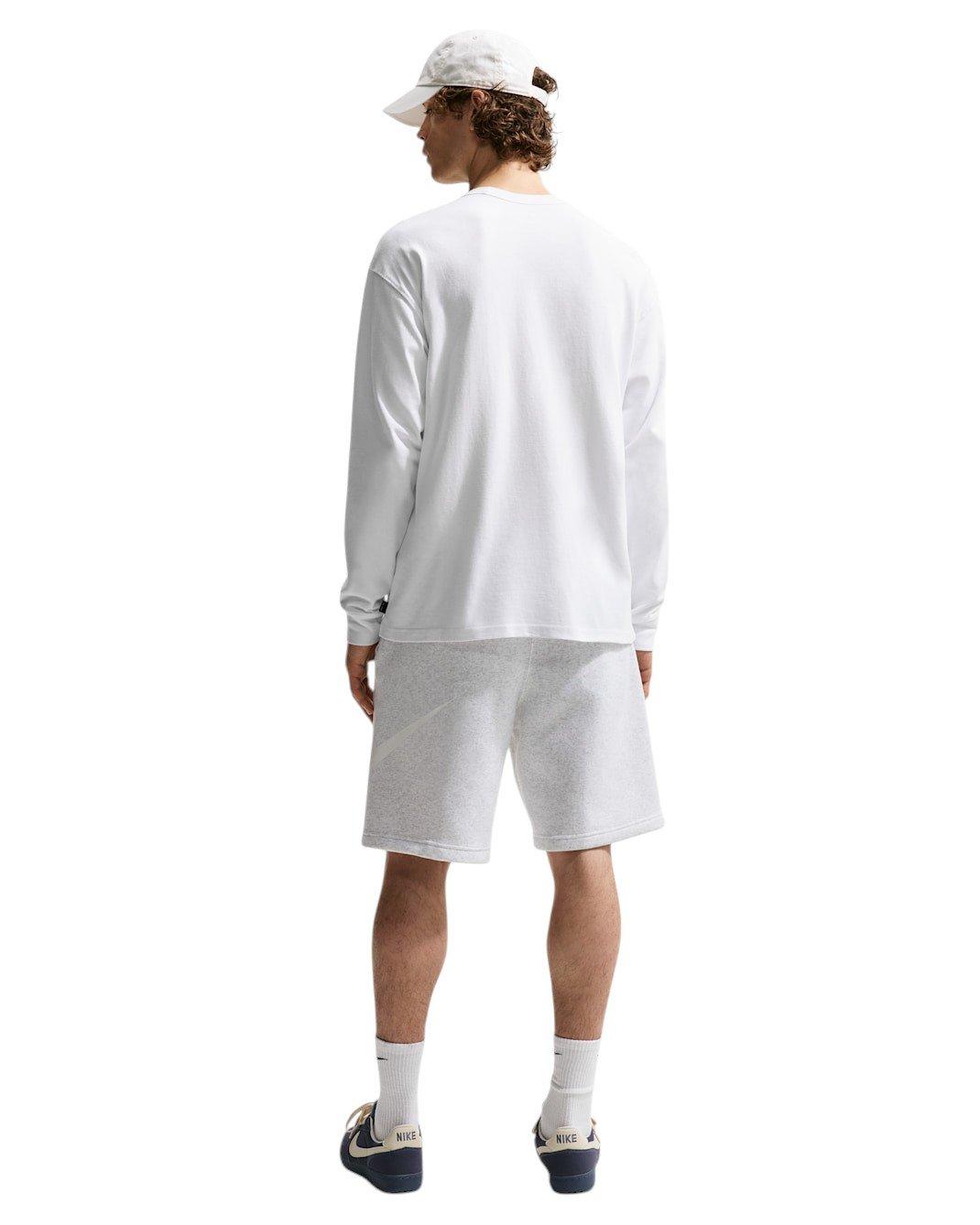 Nike Men's Sportswear Premium Essentials Long-Sleeve T-Shirt - WHITE