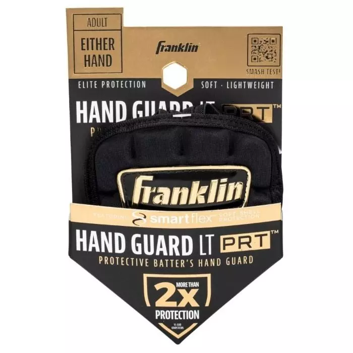 Franklin Sports PRT Protective Hand Guard LT - BLACK/GOLD