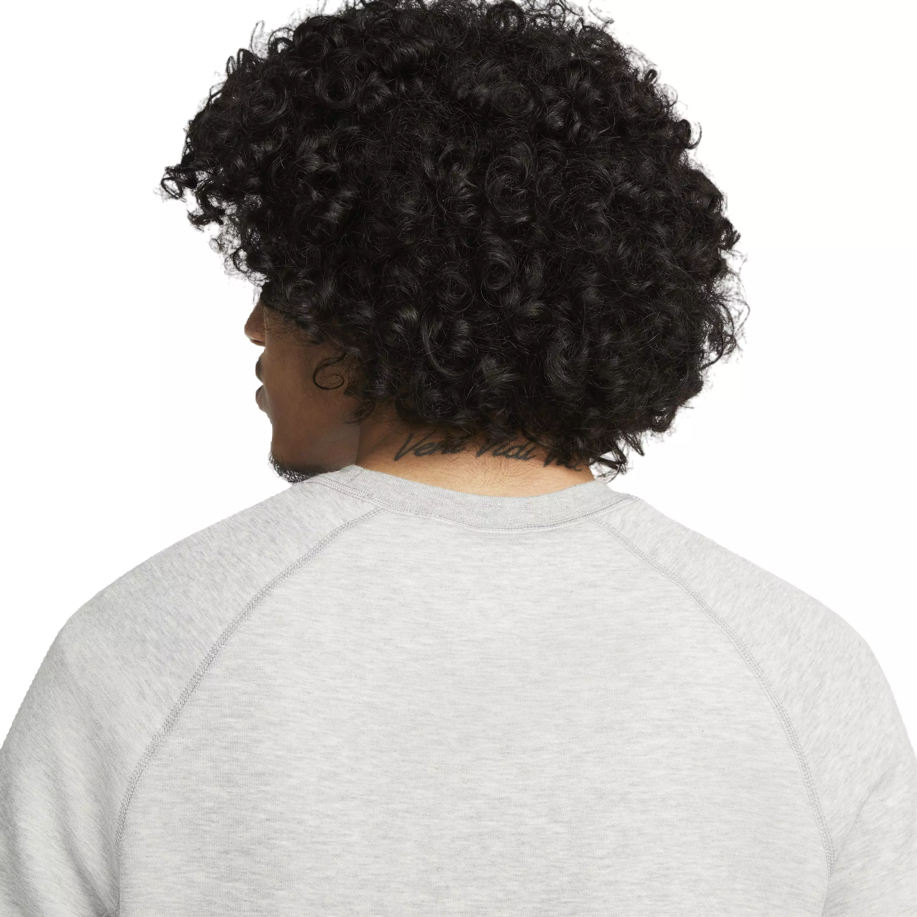 Nike Men's Tech Fleece Crewneck Sweatshirt - DK GREY