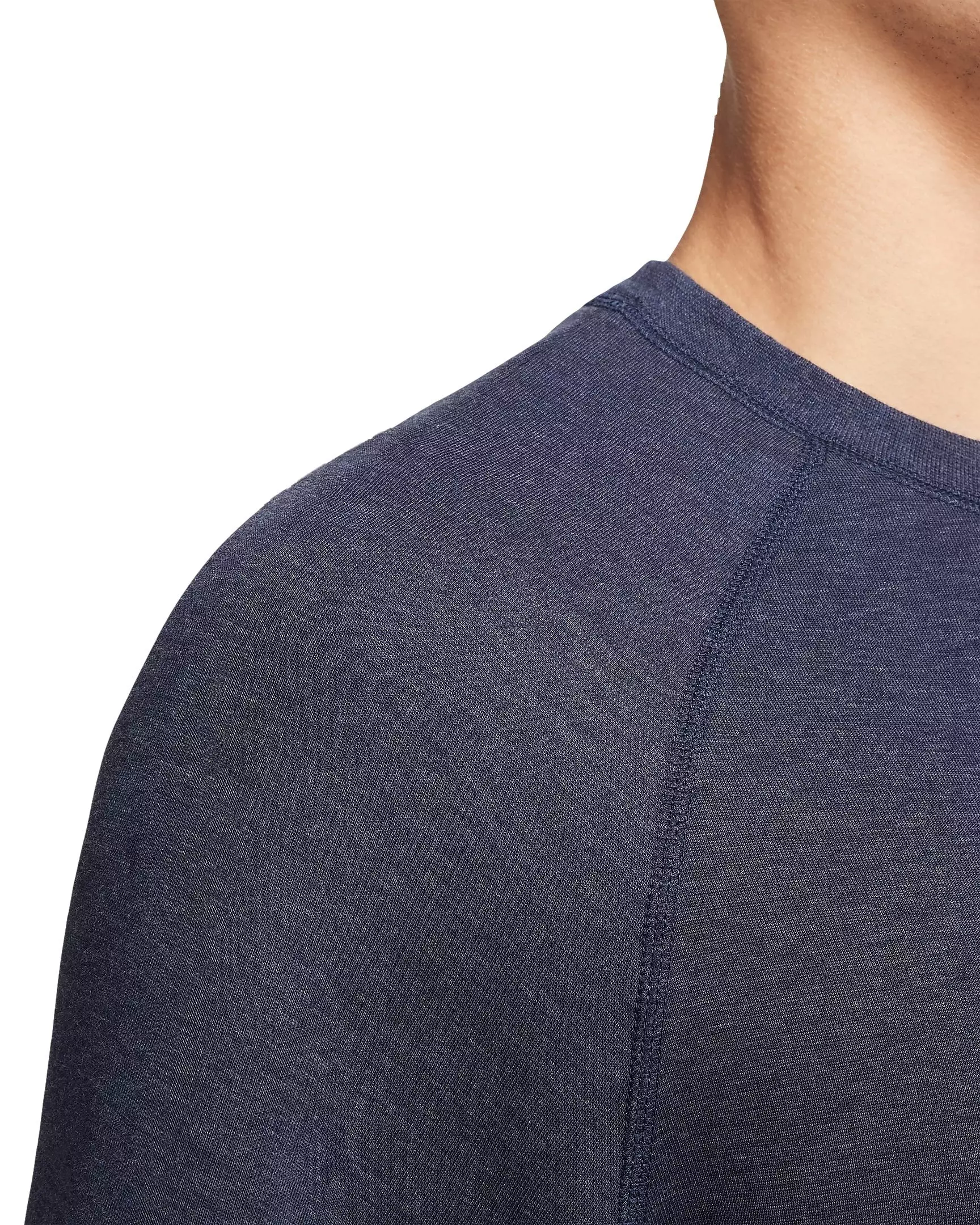 Nike Men's Tech Fleece Crewneck Sweatshirt - BLUE