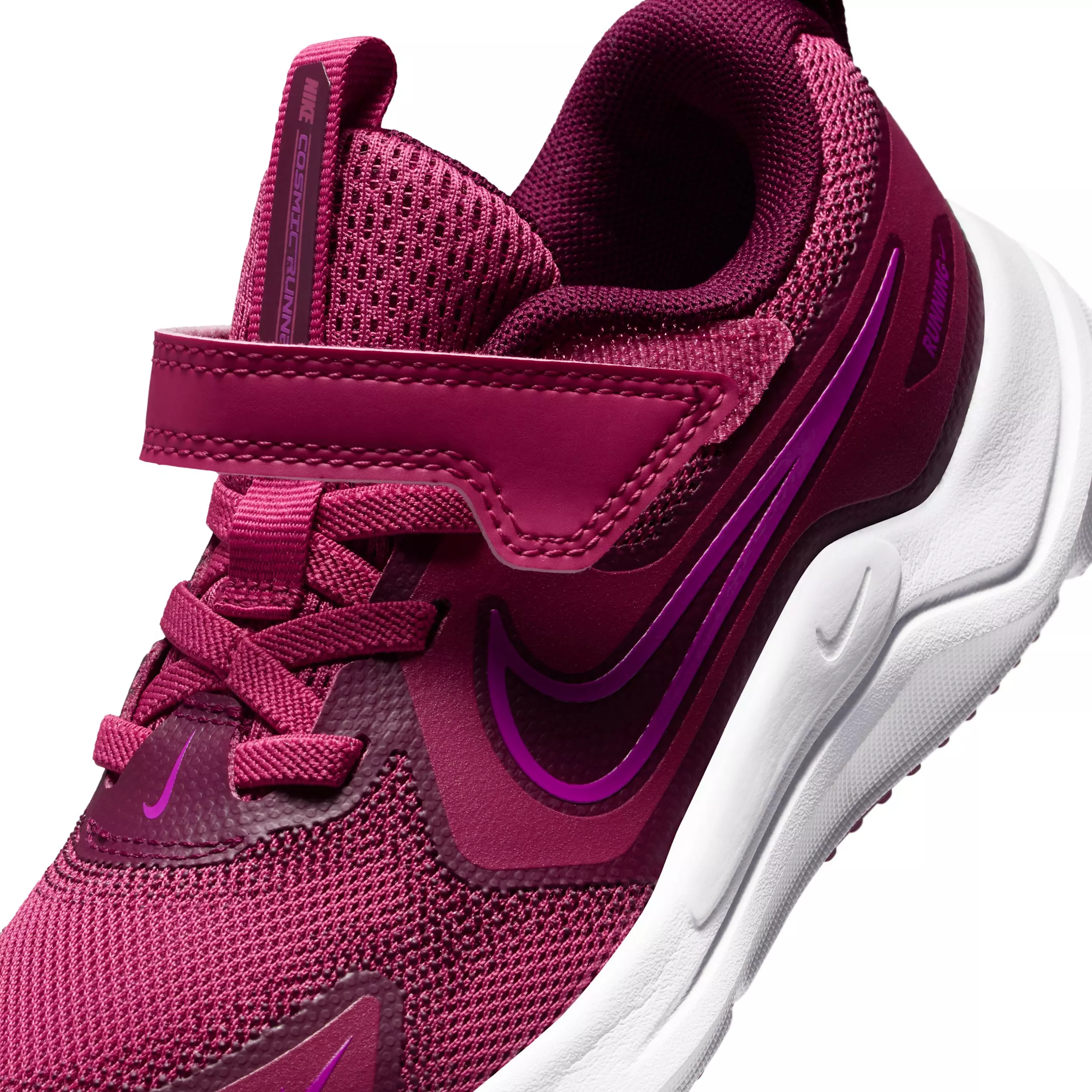 Nike Cosmic Runner "Sweet Beet/Bordeaux/Vivid Purple" Preschool Girls' Running Shoe - BEET/BORDEAUX/PURPLE