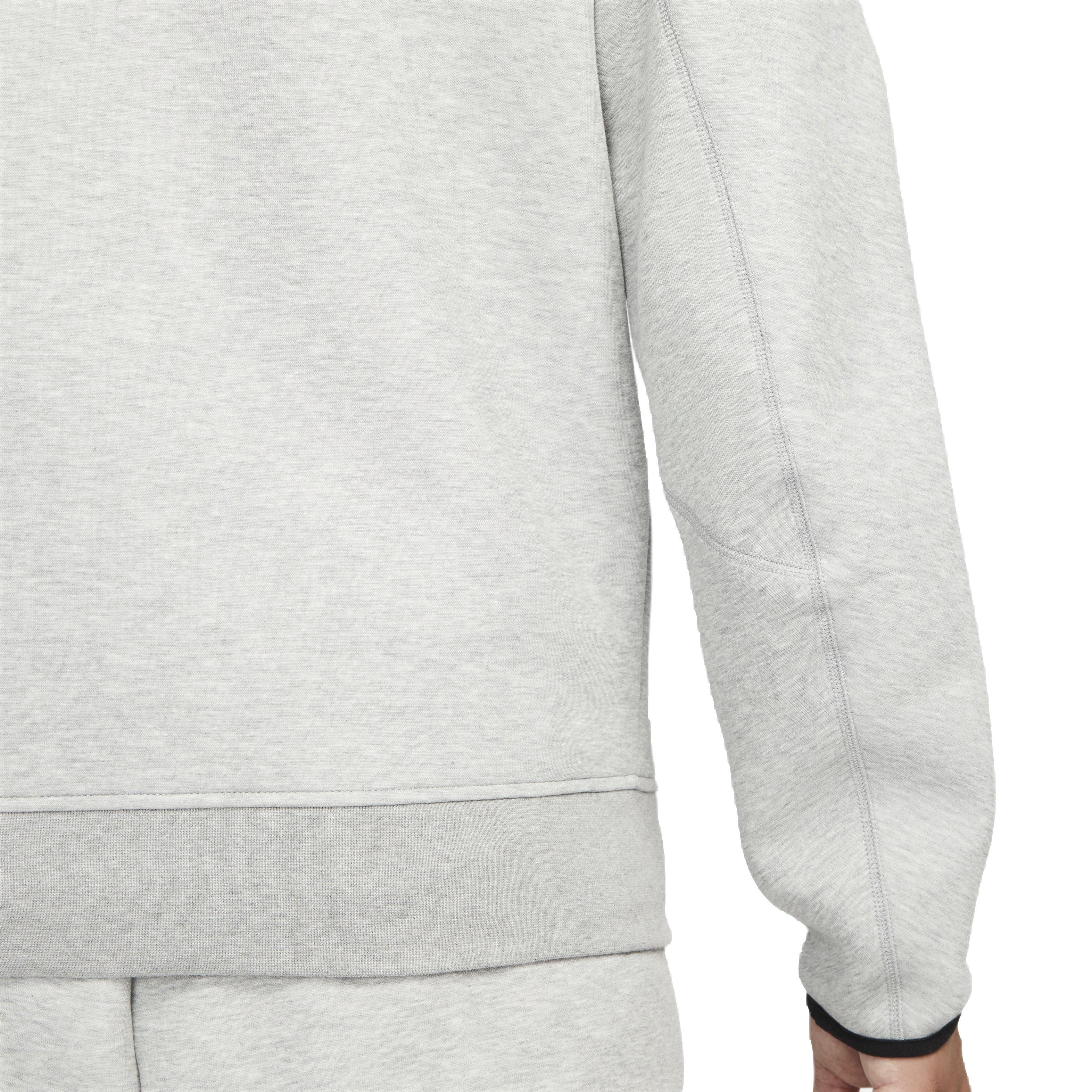 Nike Men's Tech Fleece Full-Zip Windrunner Jacket - GREY Thumbnail View 7