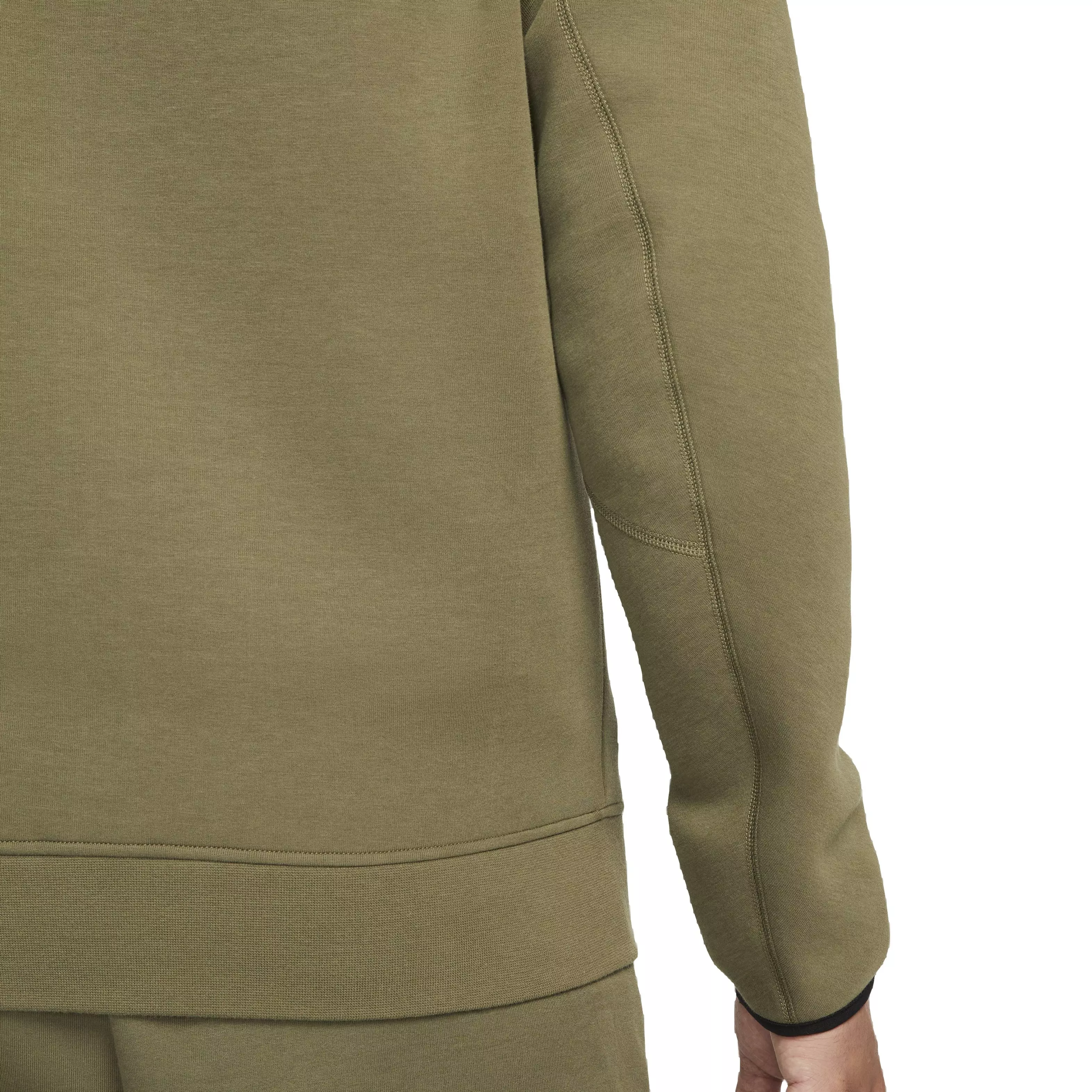 Nike Men's Tech Fleece Full-Zip Windrunner Jacket - OLIVE