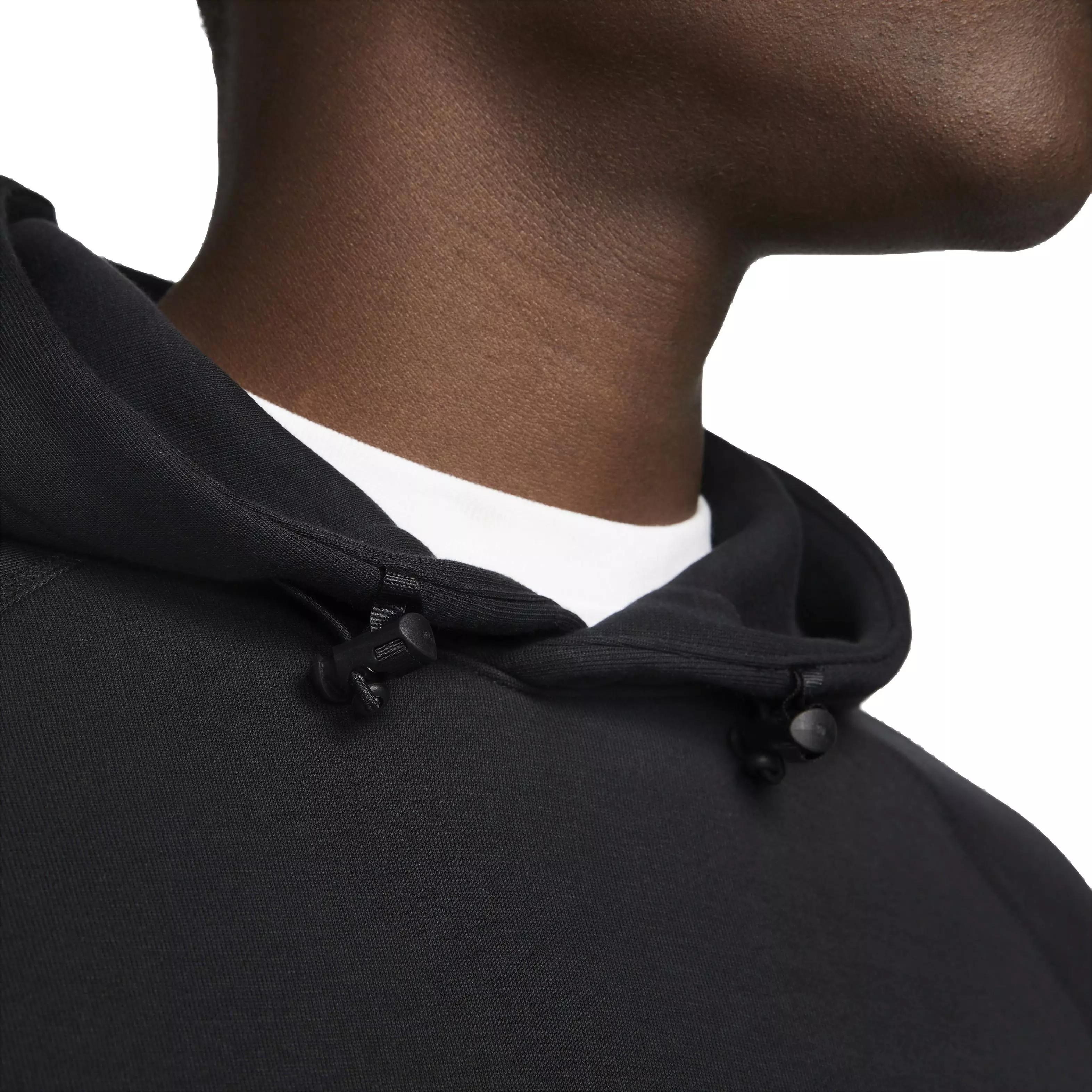 Nike Men's Tech Fleece Pullover Hoodie - BLACK