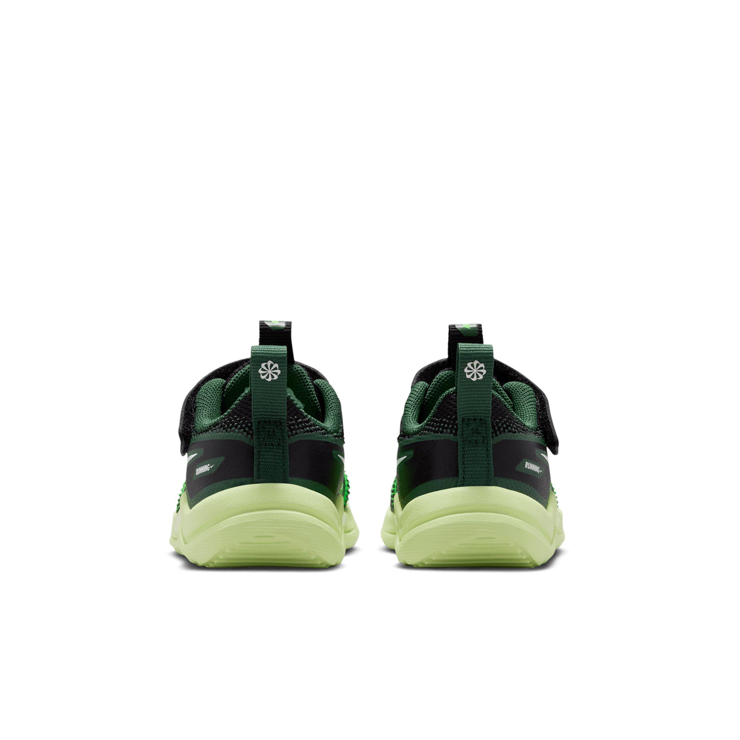 Nike Cosmic Runner Infant Boys' "Black/Light Liquid Lime/Fir/White" Running Shoe