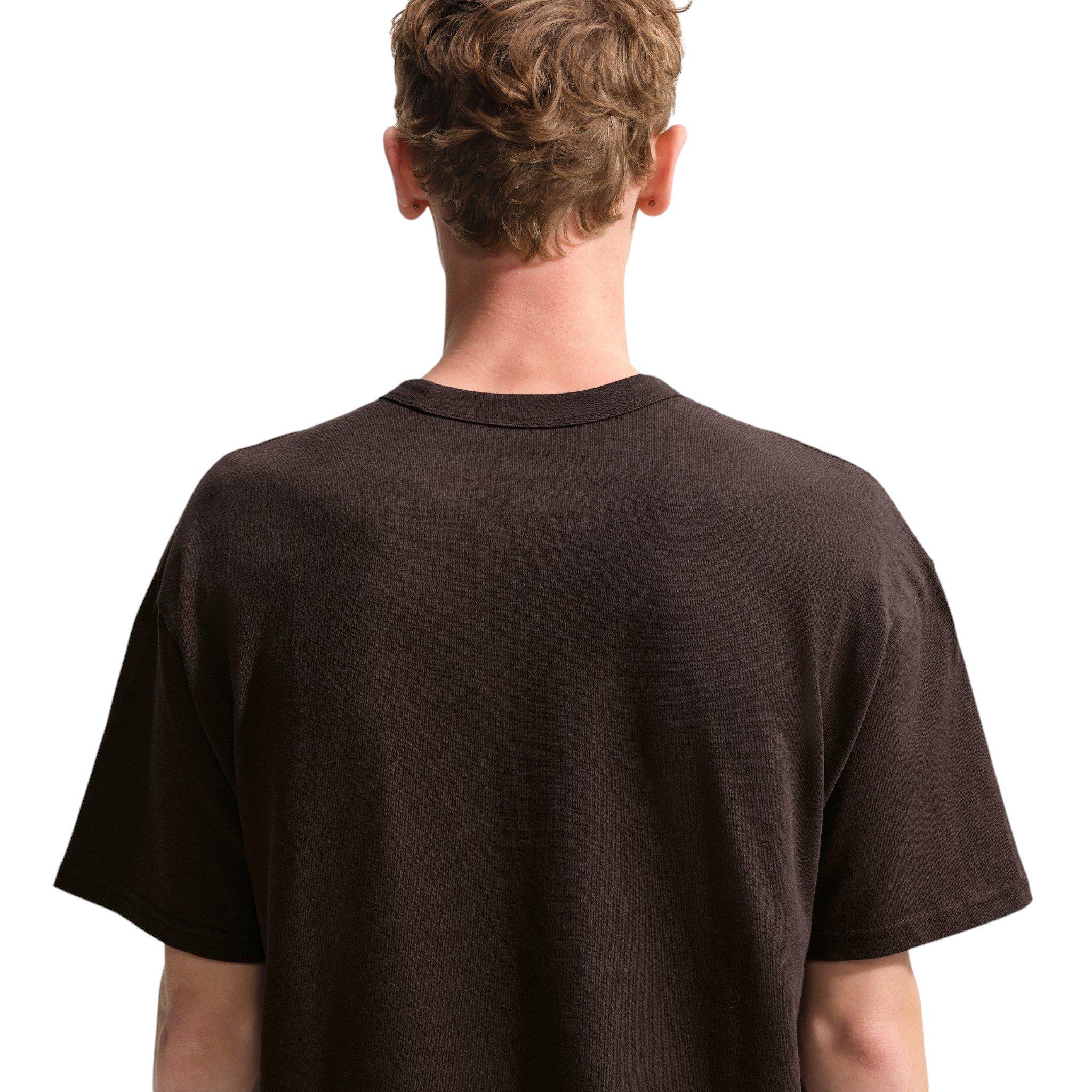 Nike Men's Sportswear Premium Essentials Long-Sleeve T-Shirt - Velvet Brown - BROWN