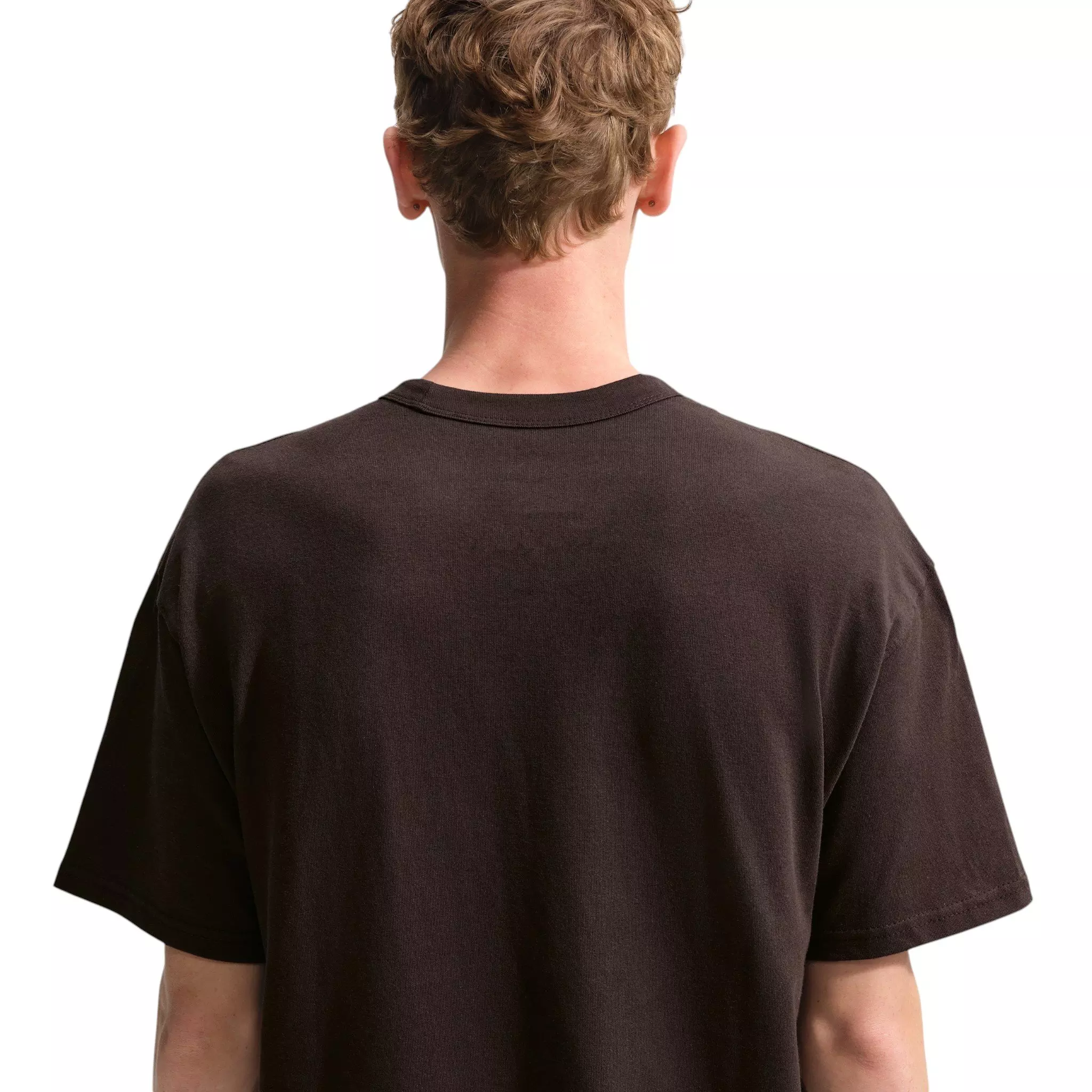 Nike Men's Sportswear Premium Essentials Long-Sleeve T-Shirt - Velvet Brown - BROWN
