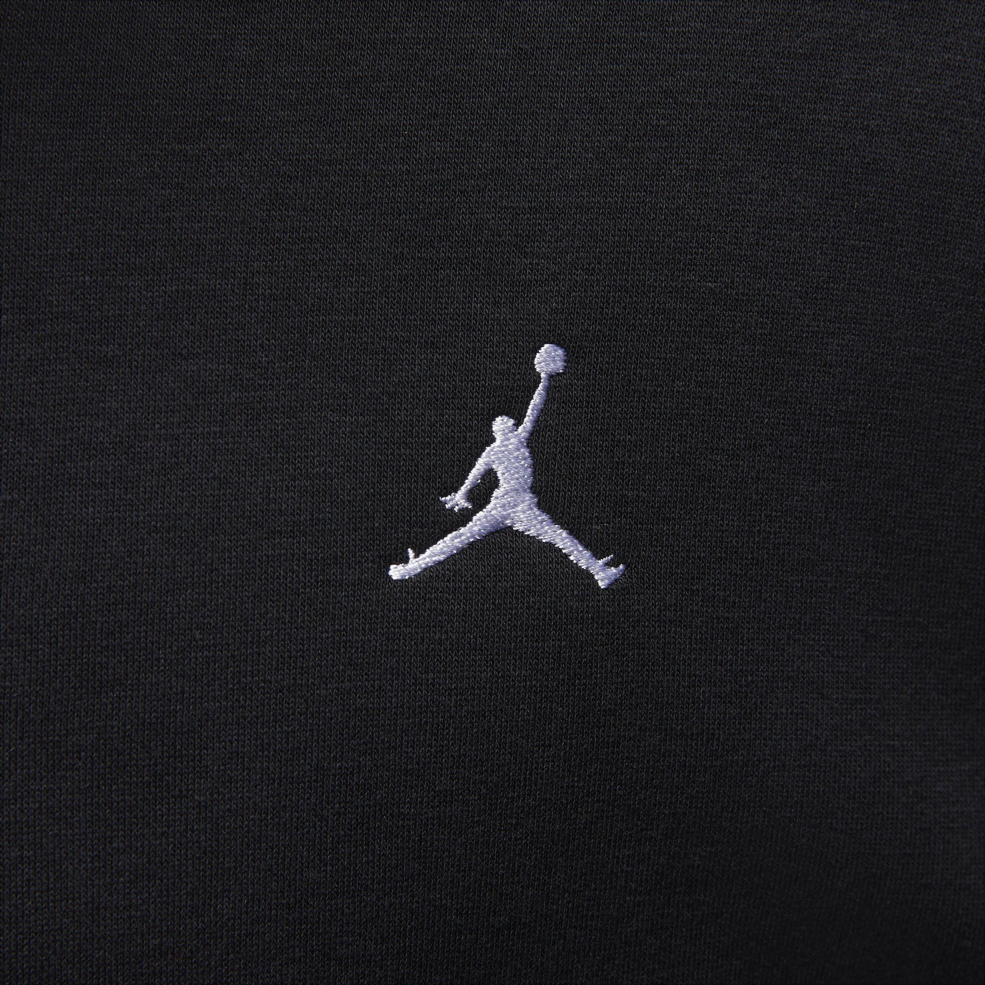 Jordan Men's Essential Fleece Full-Zip Jacket - BLACK Thumbnail View 4