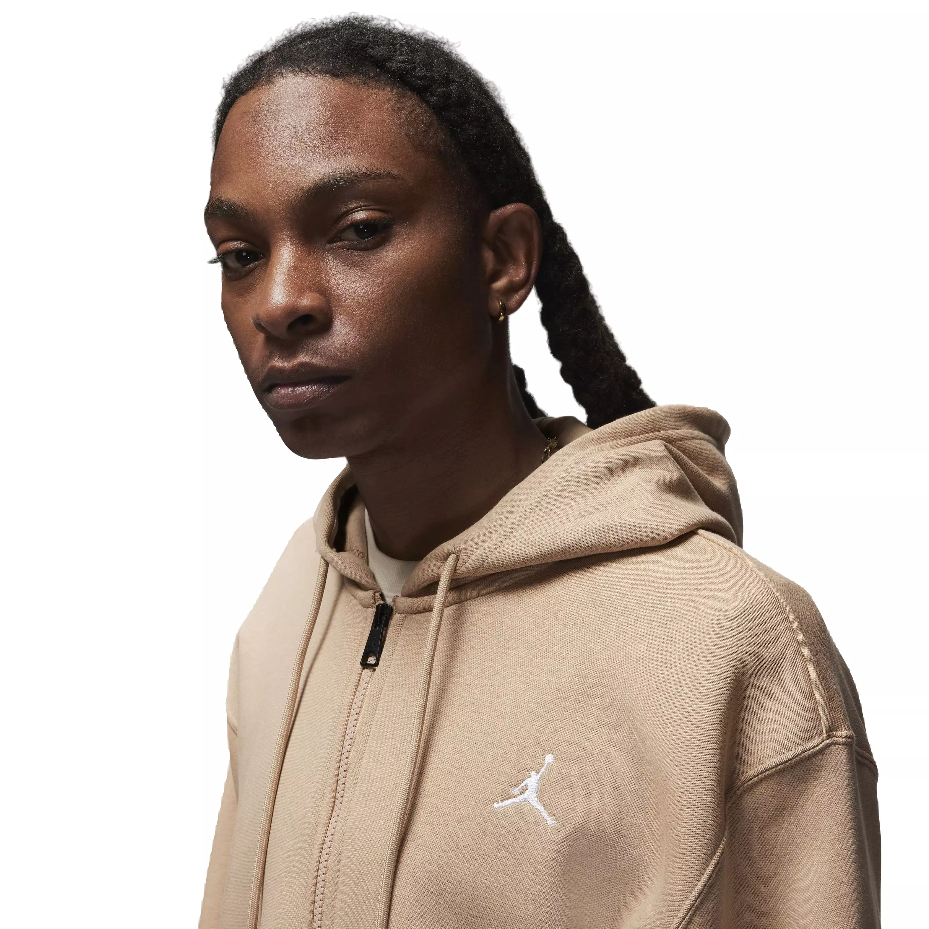 Jordan Men's Essential Fleece Full-Zip Jacket - BROWN