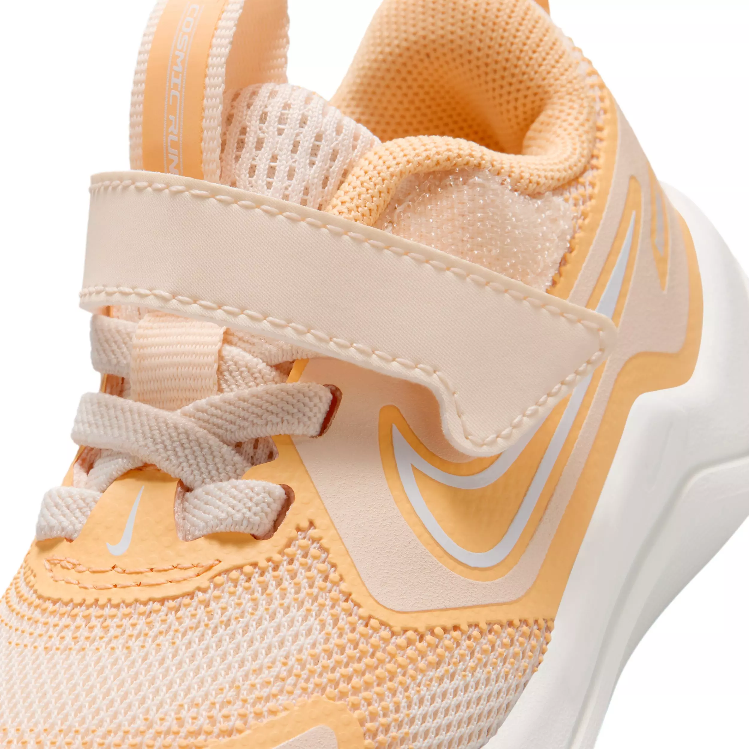 Nike Cosmic Runner "Guava Ice/Orange Chalk/Summit White" Infant Girls' Running Shoe - GUAVA/ORANGE/WHITE