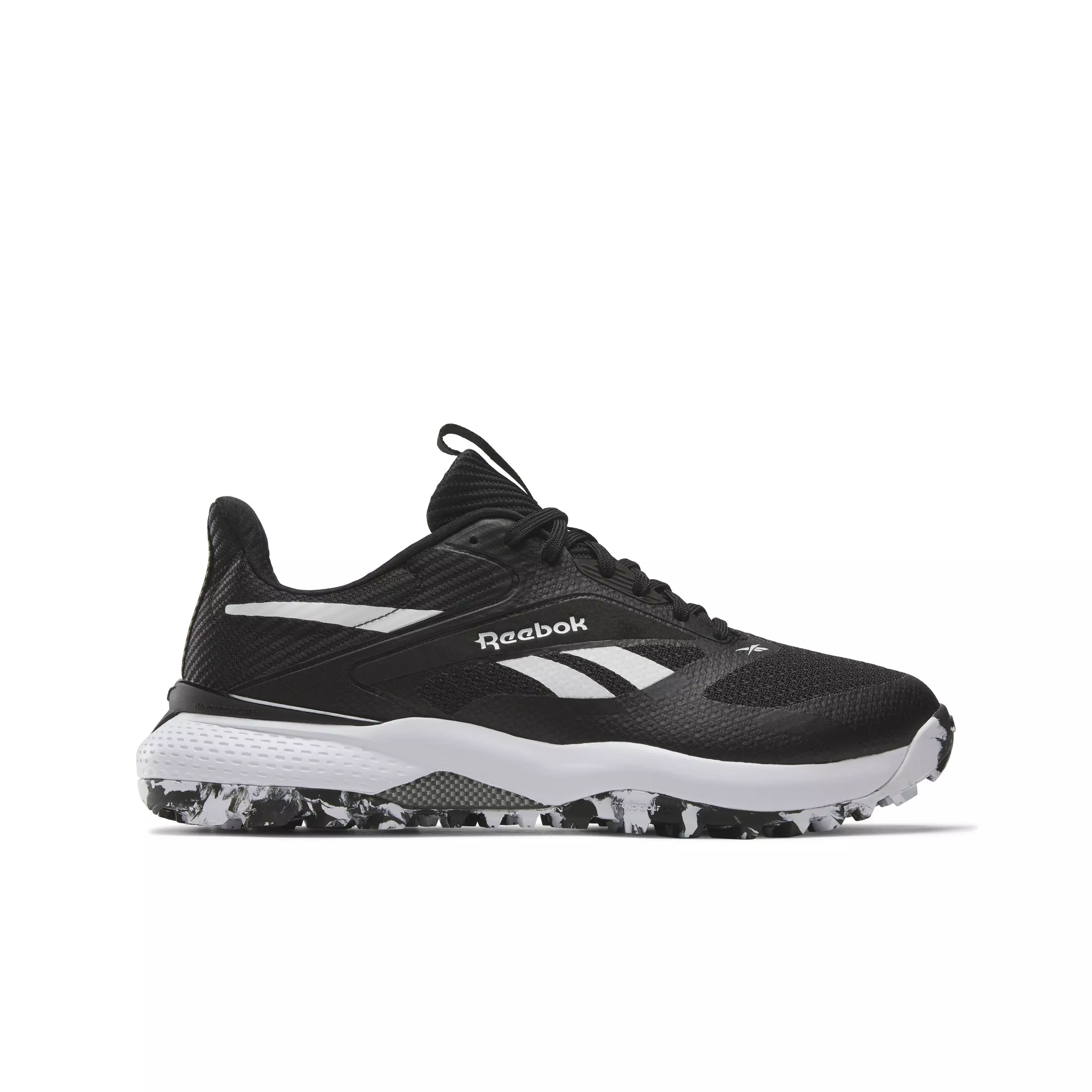 Reebok Nano "Black/White" Unisex Golf Shoe - BLACK/WHITE