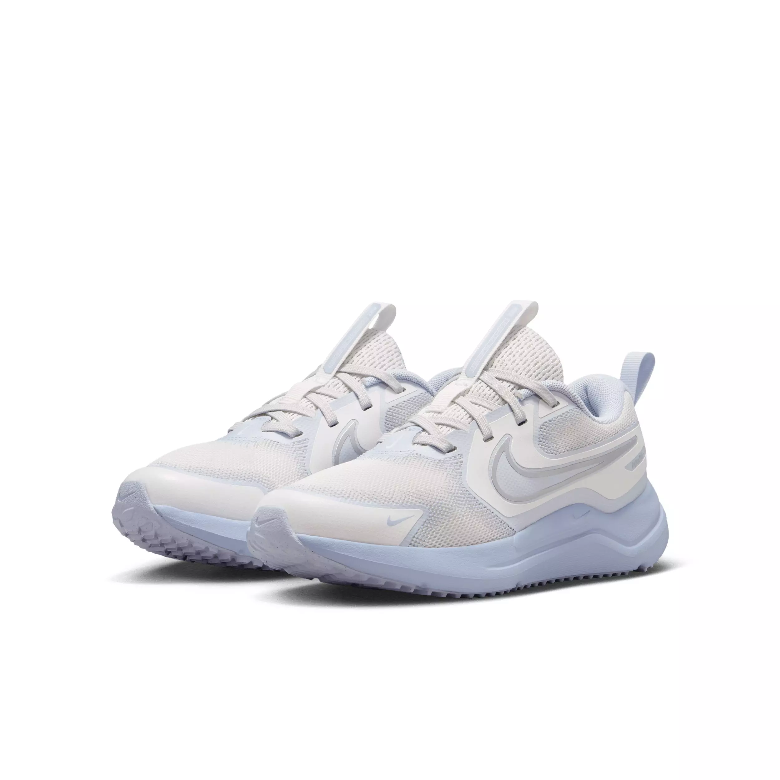 Nike Cosmic Runner "Platinum Tint/Ghost/Football Grey/Silver" Grade School Boys' Running Shoe - PLATINUM/GHOST/GREY/SILVER
