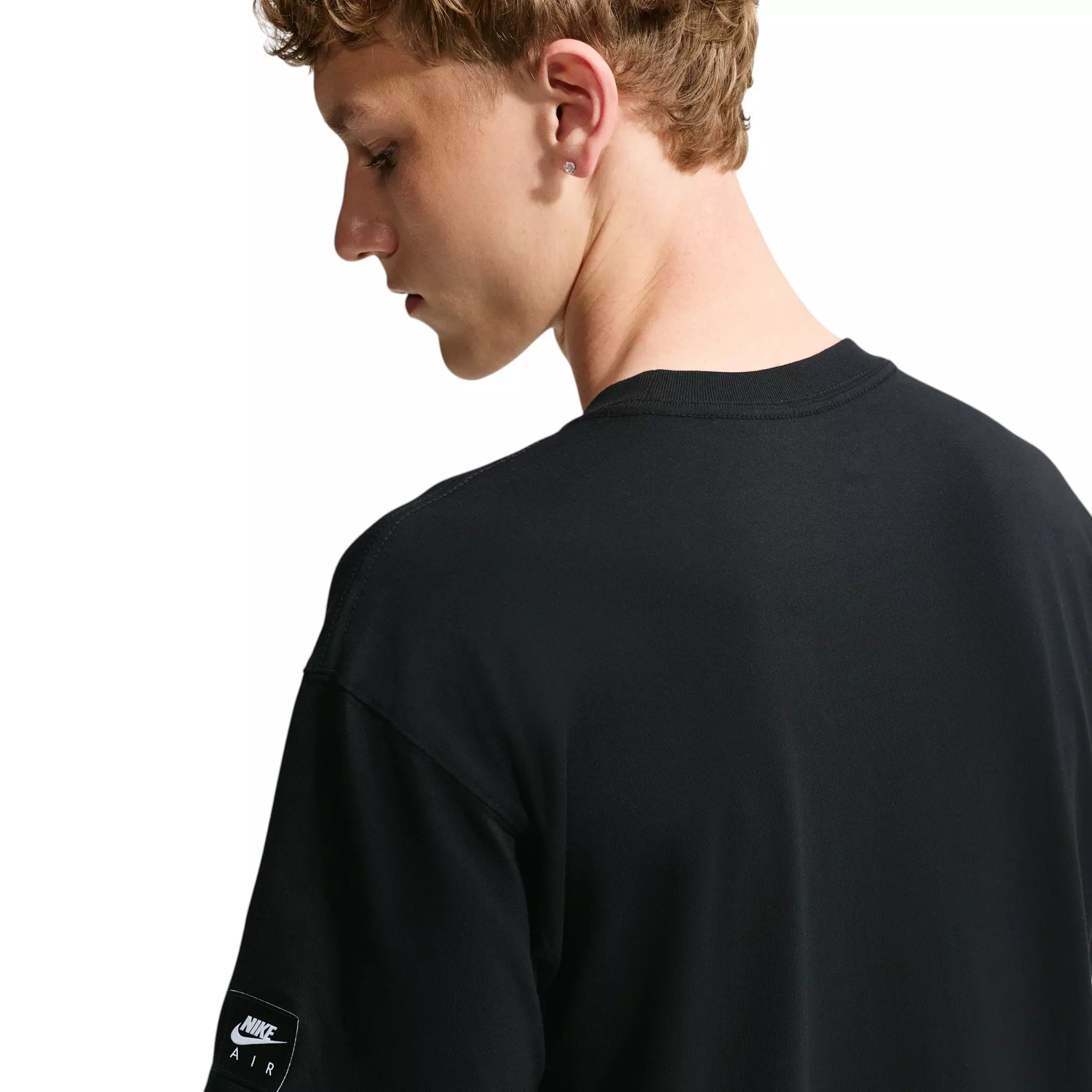 Nike Men's Sportswear Air Logo T-Shirt - BLACK